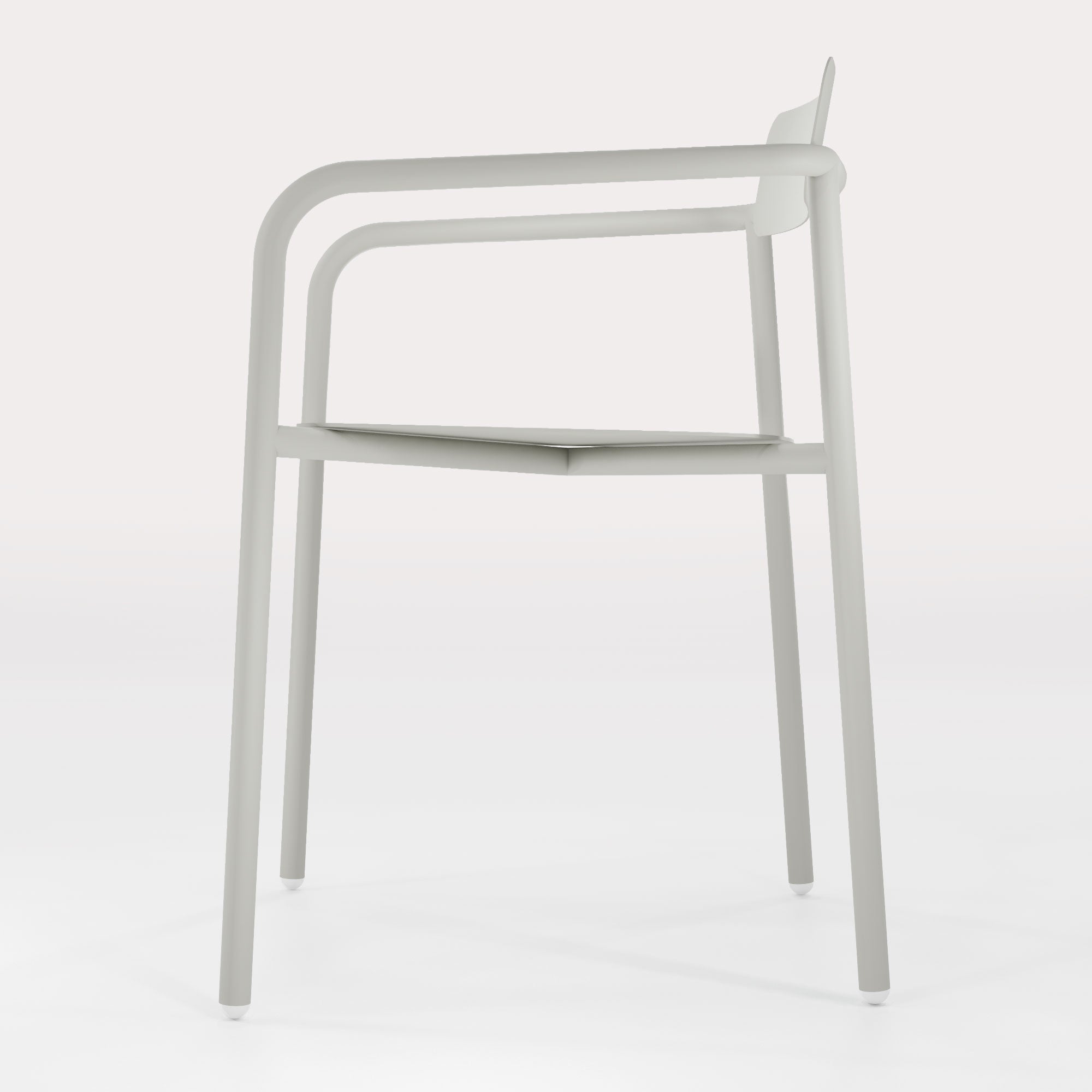 Chaise Breeze - Gris Galet - bibelo