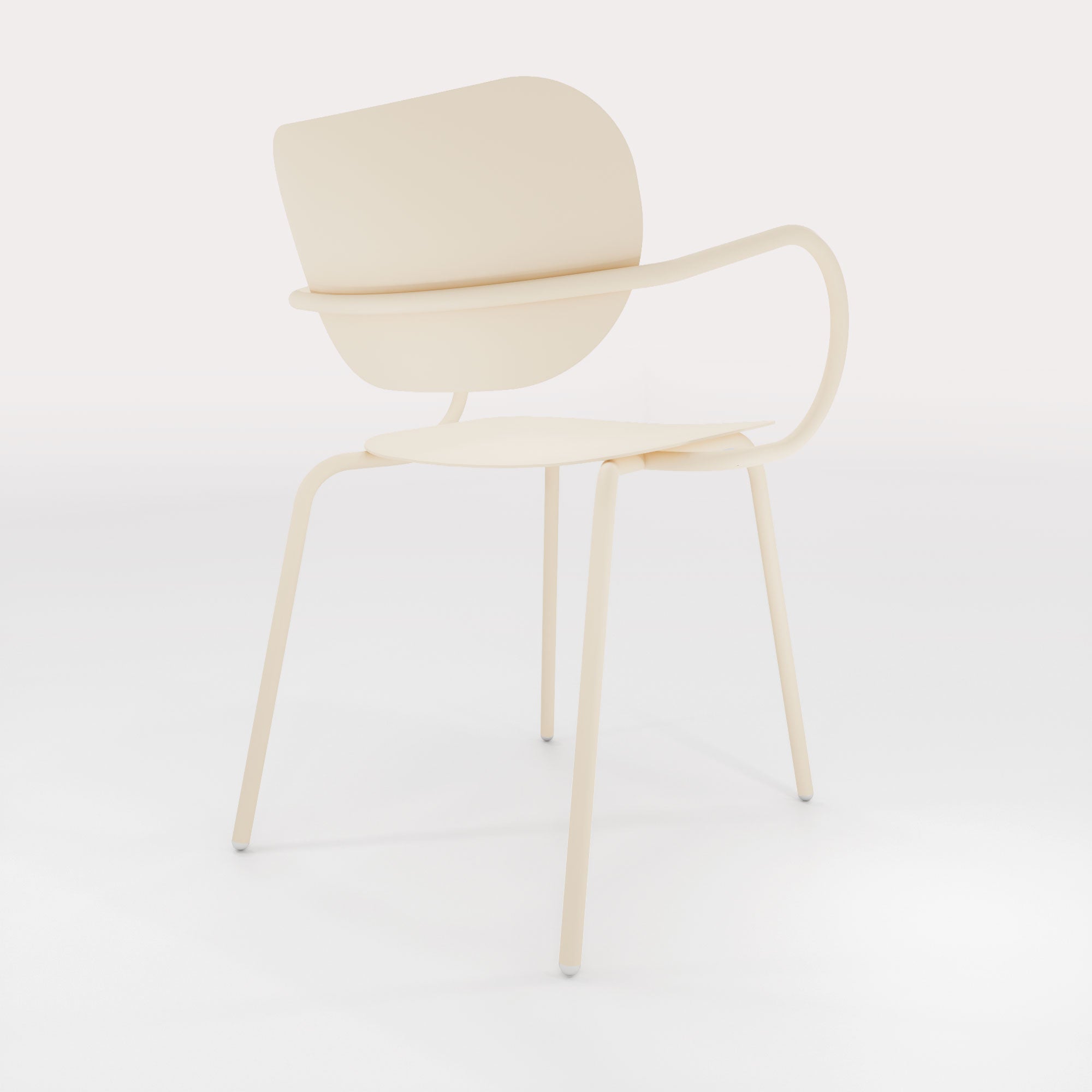 Chaise Lilypad - Sable Doré - bibelo