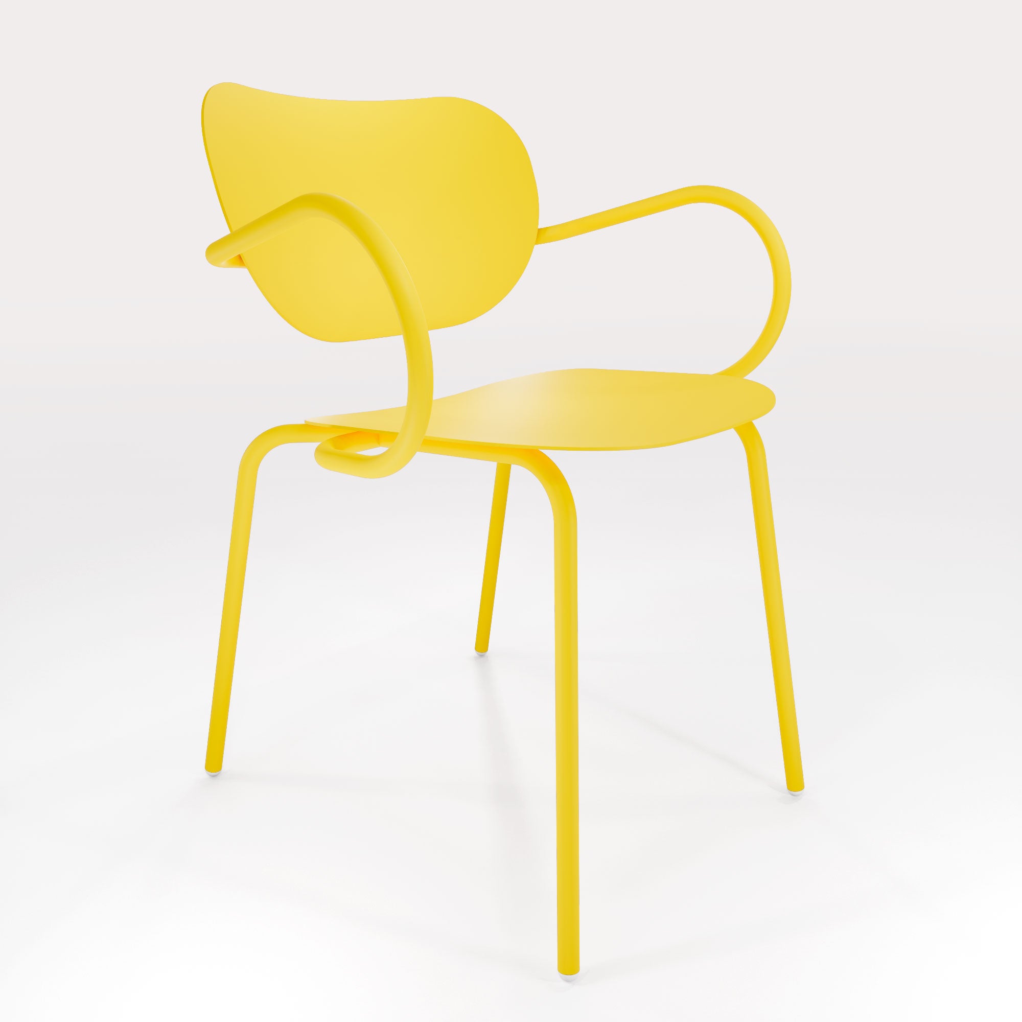Chaise Lilypad - Jaune Cédrat - bibelo