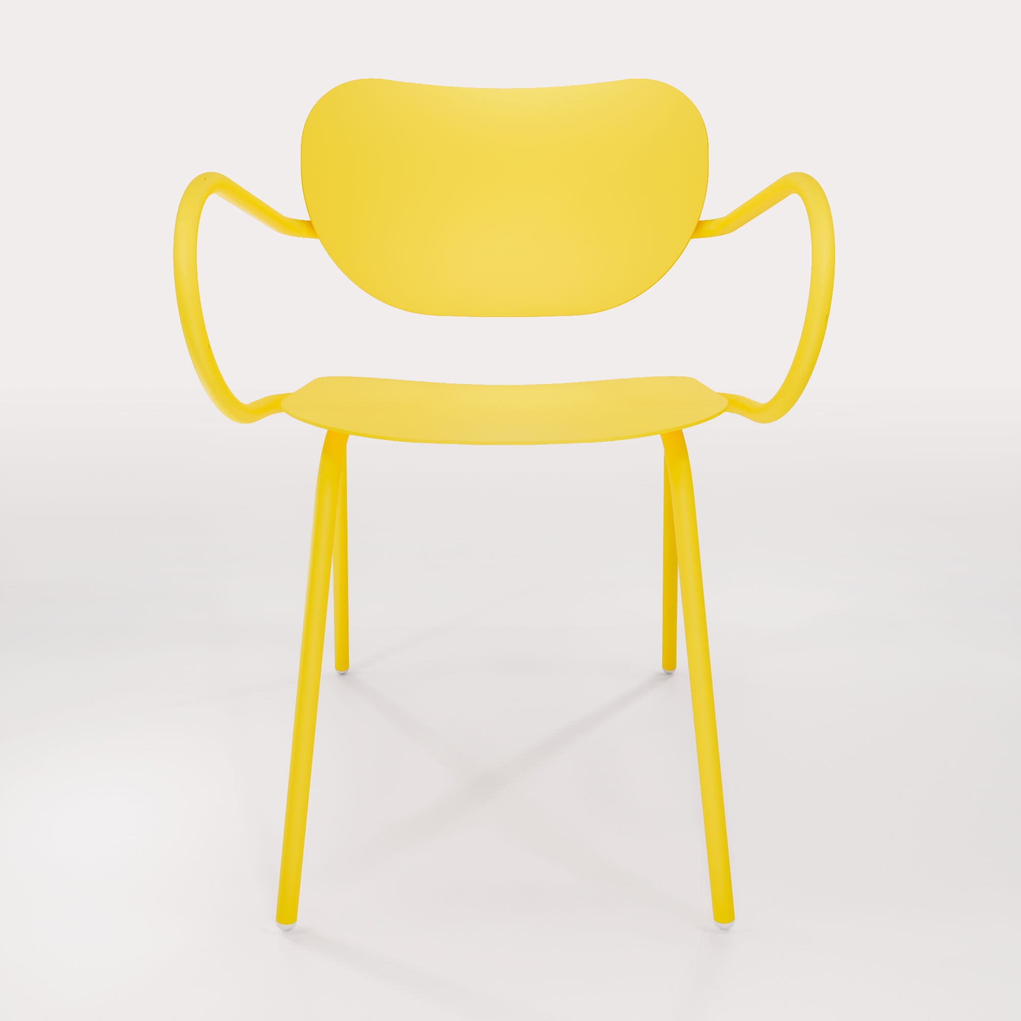 Chaise Lilypad - Jaune Cédrat - bibelo
