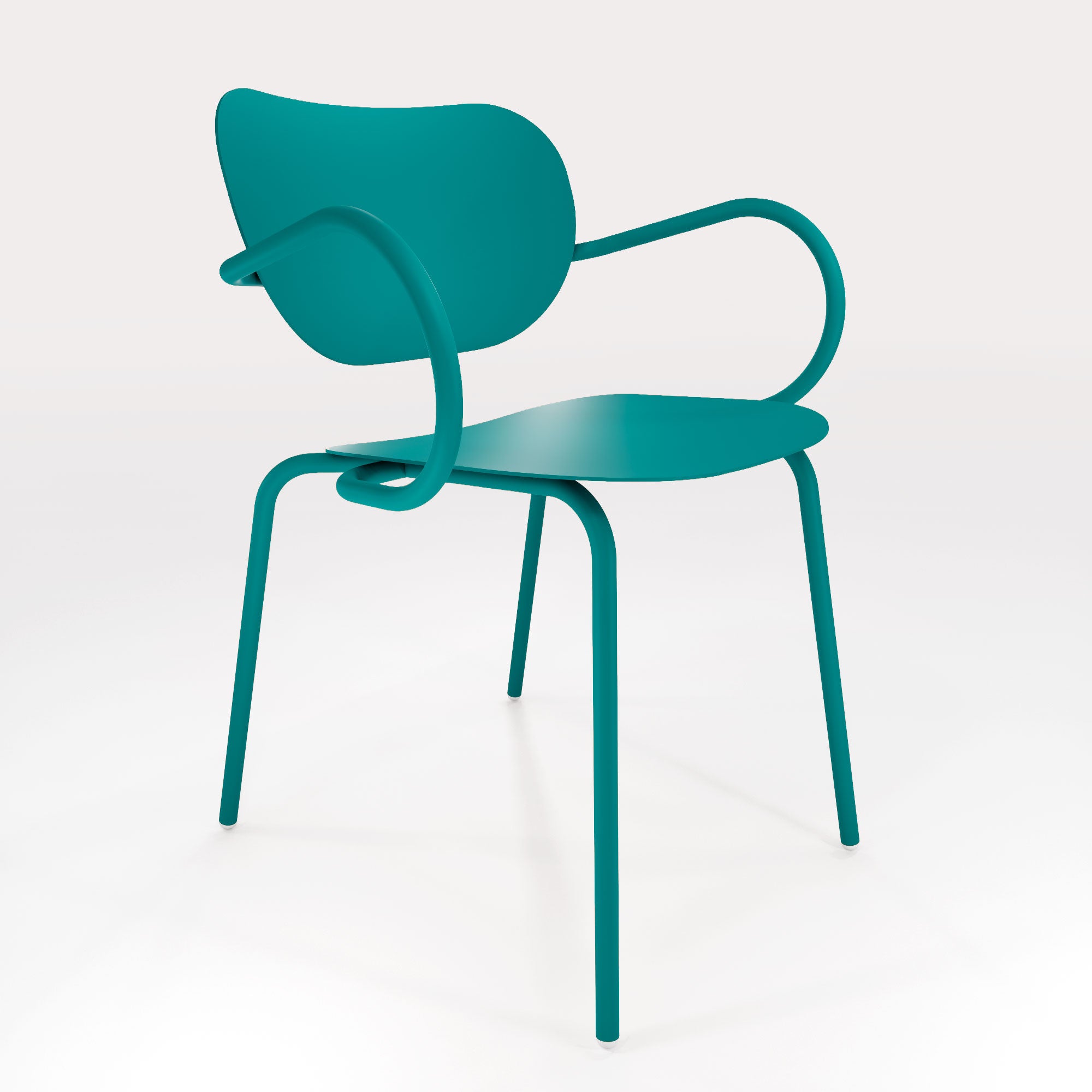 Chaise Lilypad - Bleu Horizon - bibelo
