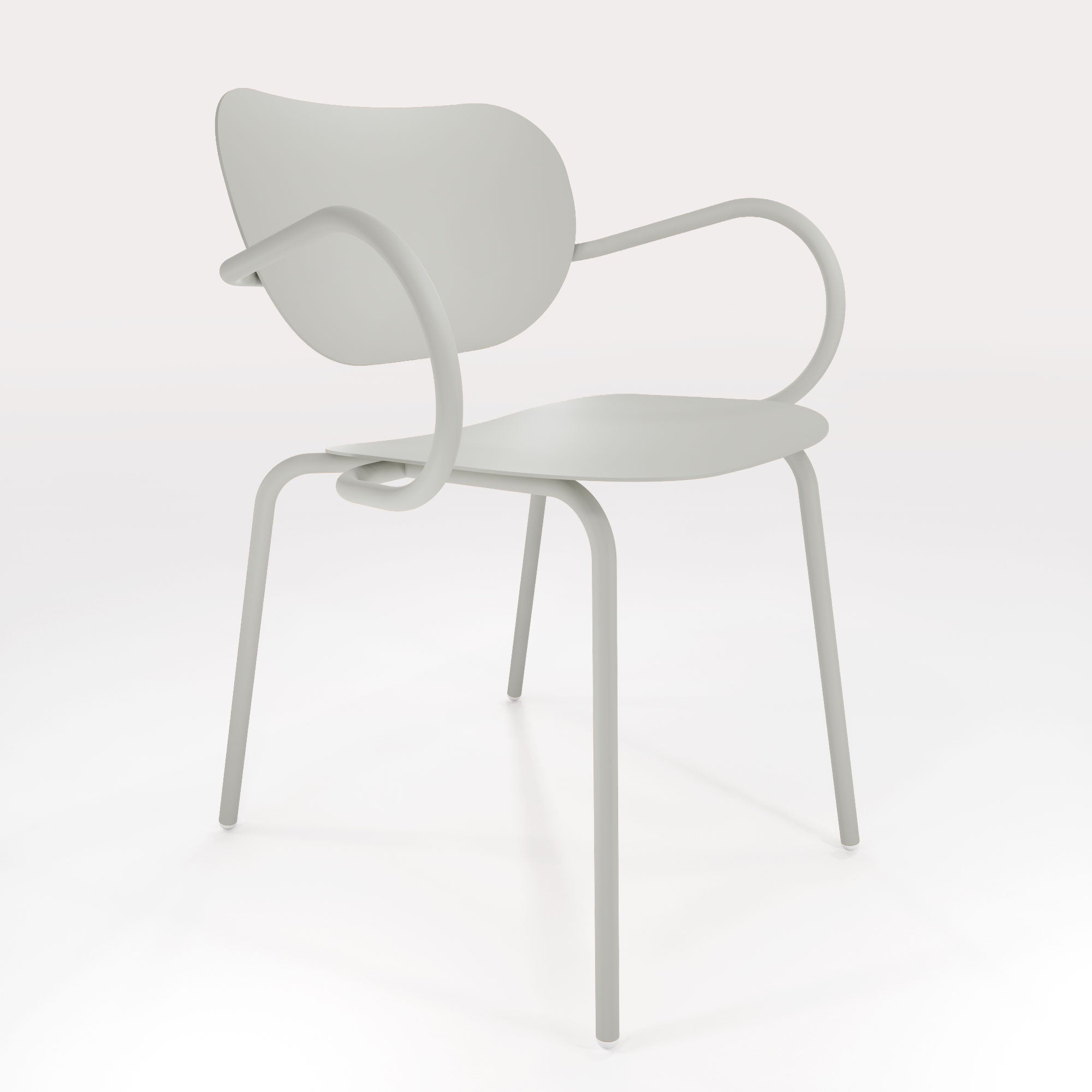 Chaise Lilypad - Gris Galet - bibelo