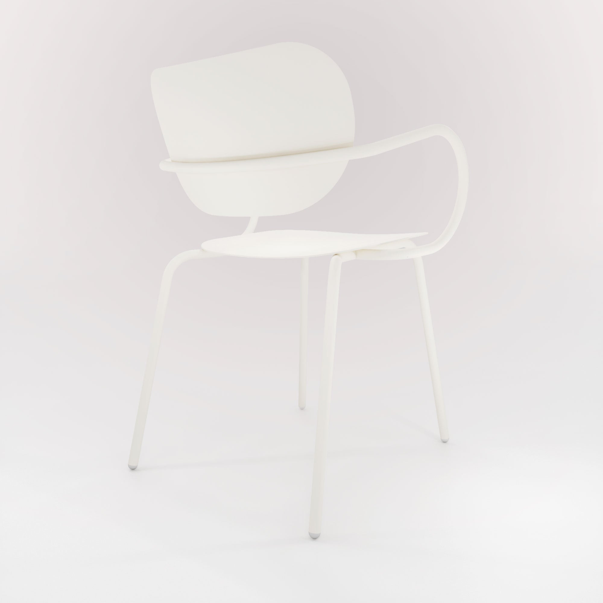 Chaise Lilypad - Neige matin - bibelo