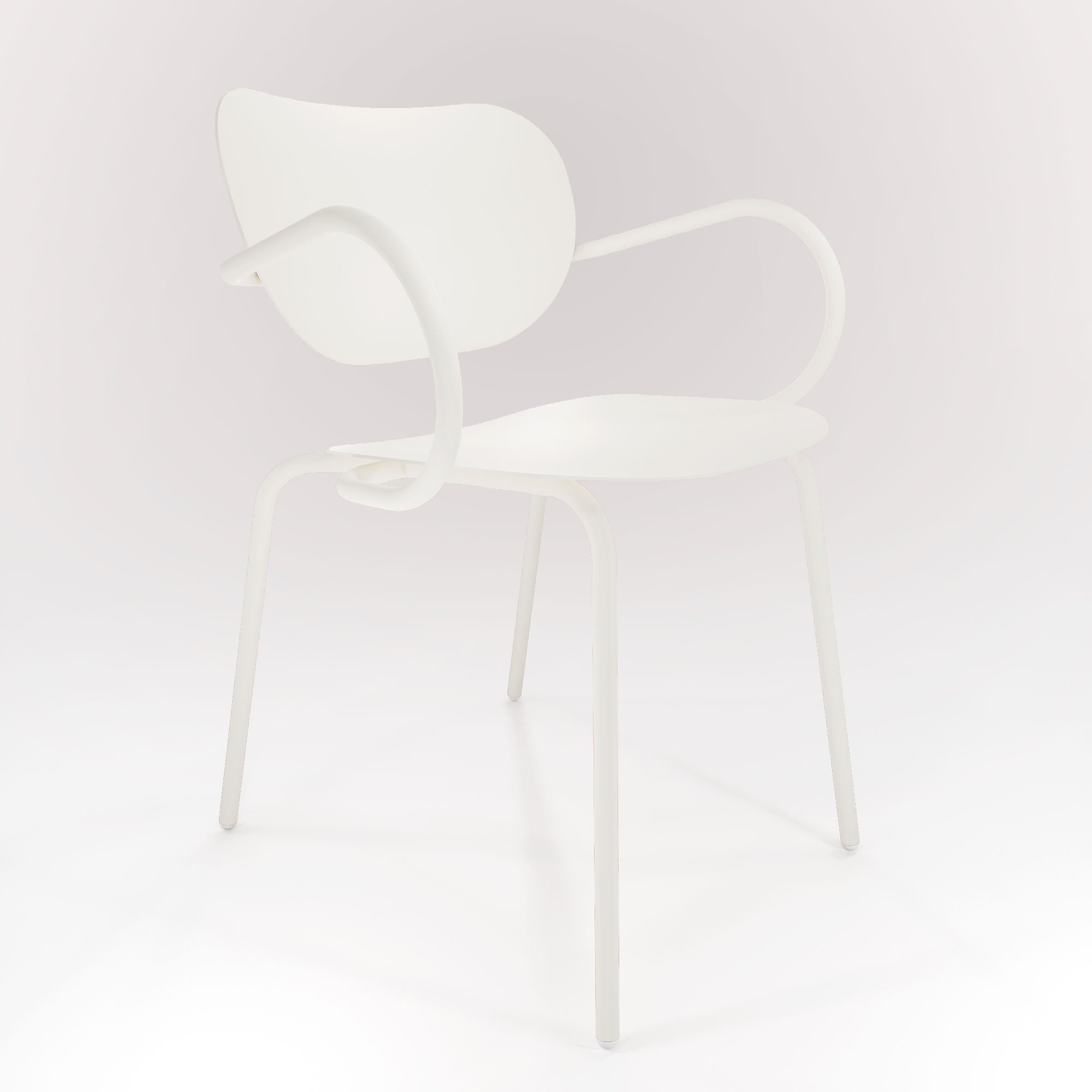 Chaise Lilypad - Neige matin - bibelo