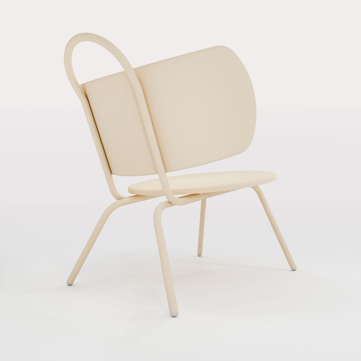 Fauteuil Lounge Swim Sable Doré – Fauteuil jardin aluminium design | BIBELO