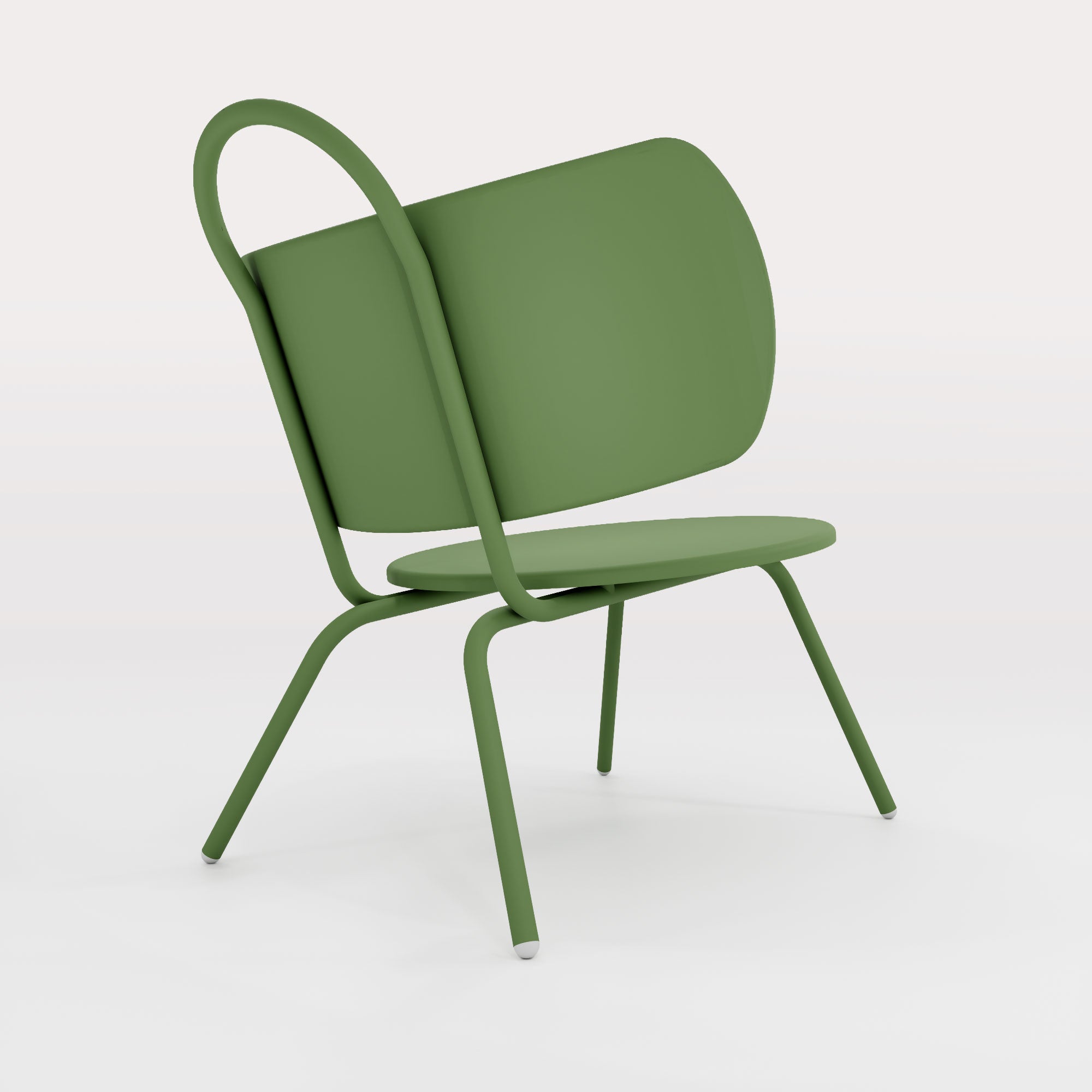 Fauteuil Lounge Swim - Vert Lichen - bibelo