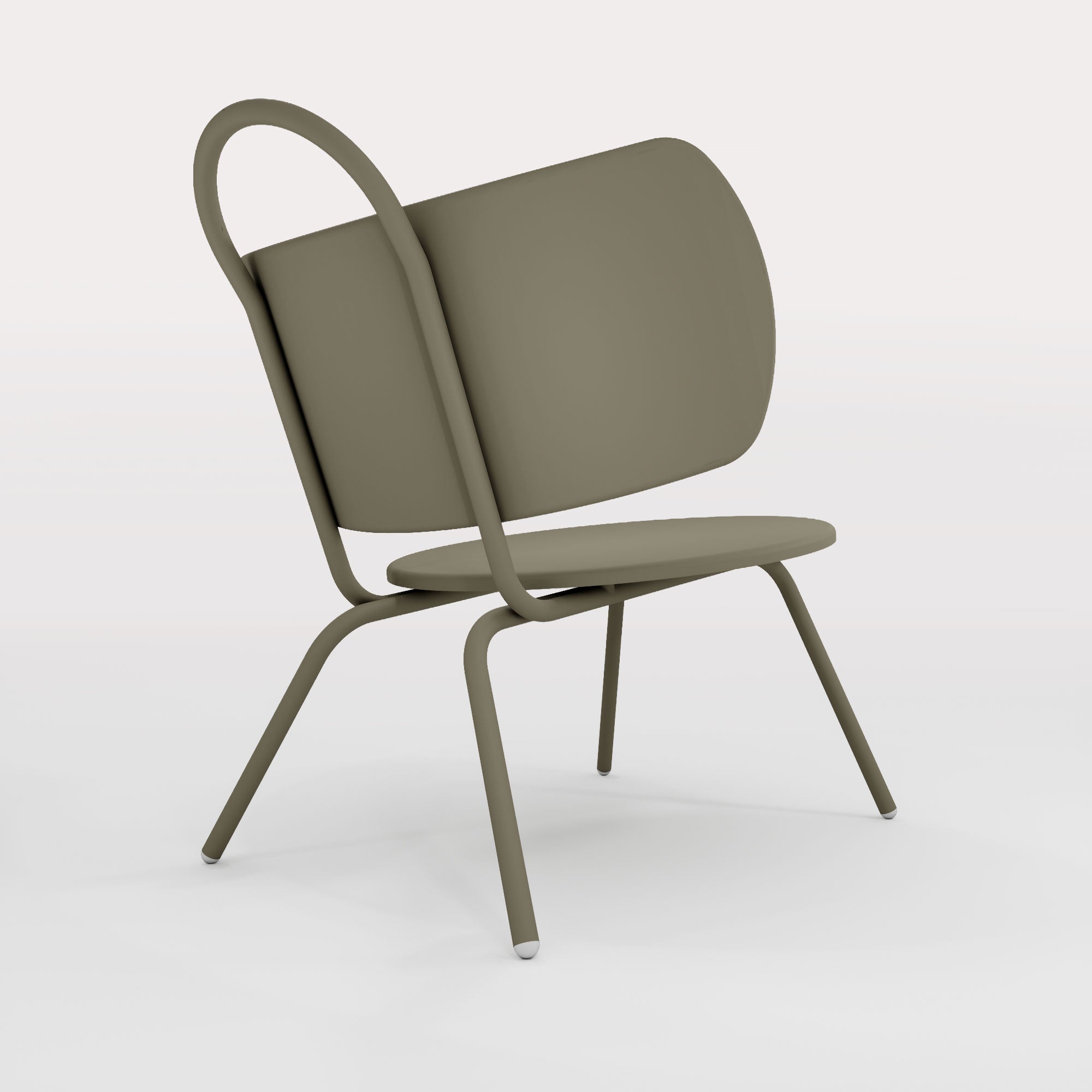 Fauteuil Lounge Swim - Kaki Cendre - bibelo