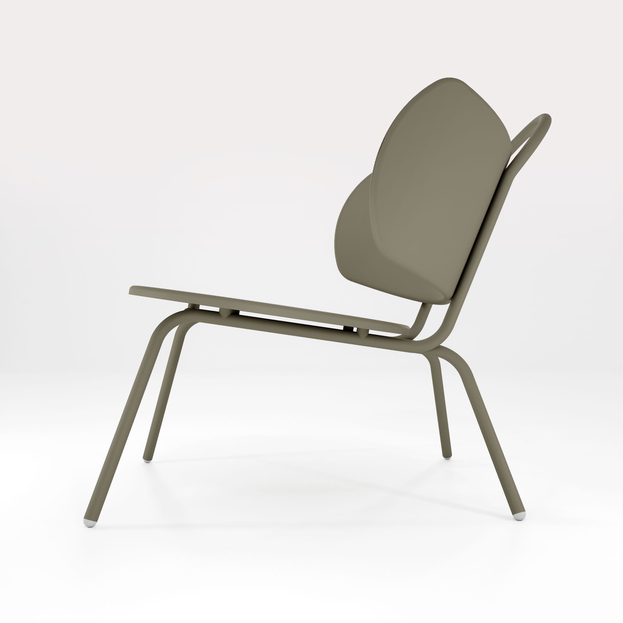 Fauteuil Lounge Swim - Kaki Cendre - bibelo
