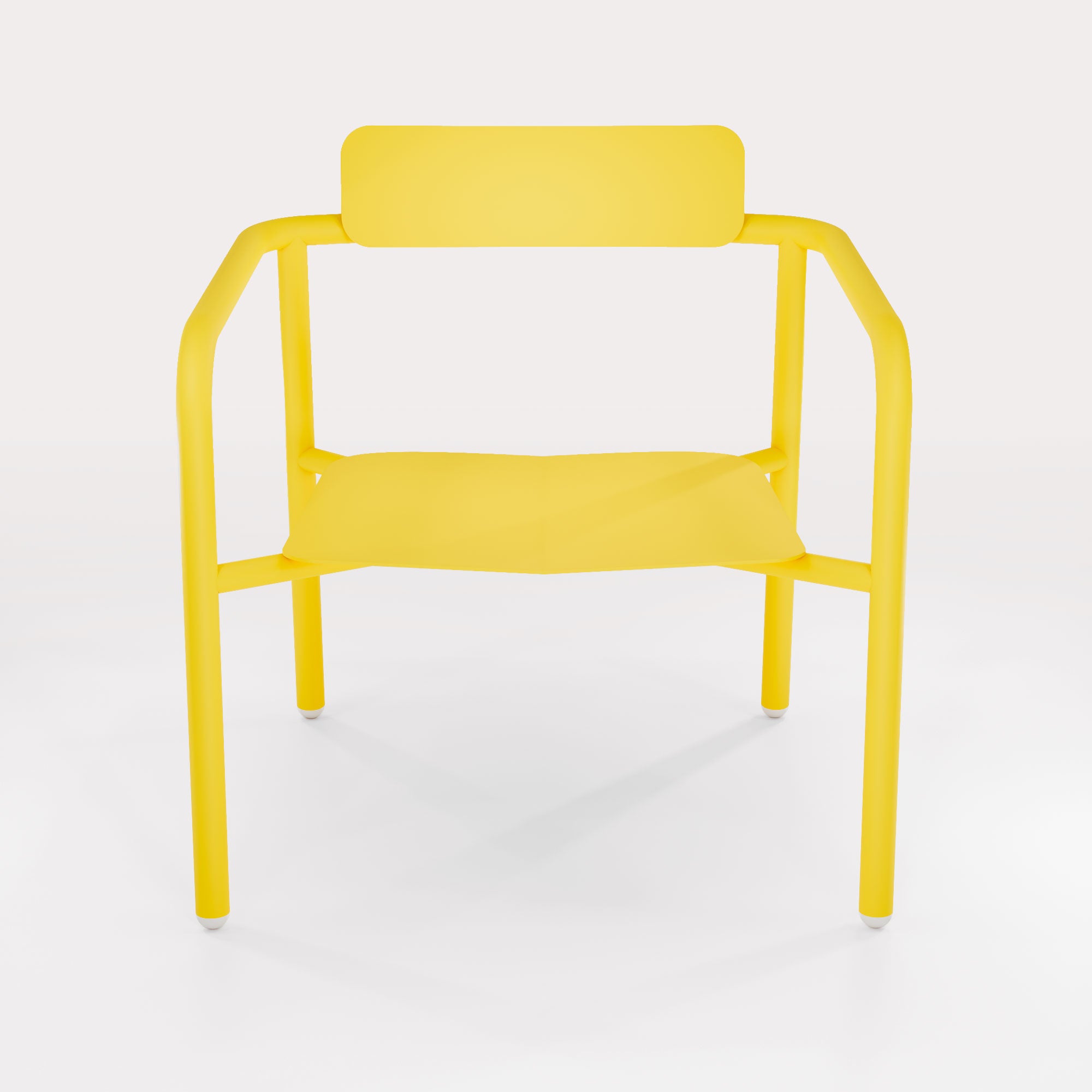 Fauteuil Lounge Breeze - Jaune Cédrat - bibelo