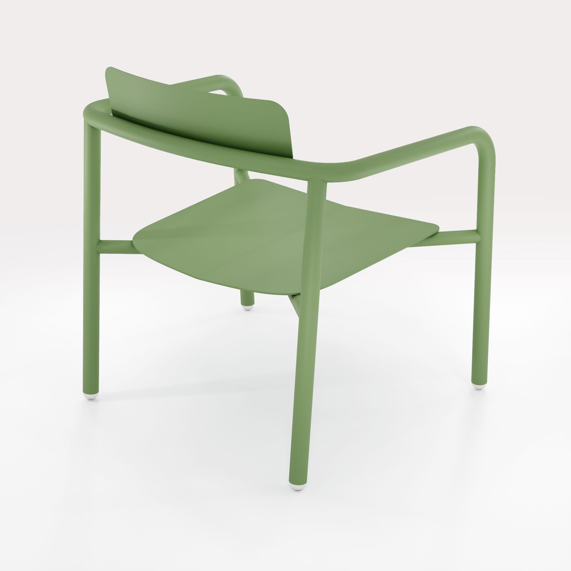 Fauteuil Lounge Breeze - Vert Lichen - bibelo
