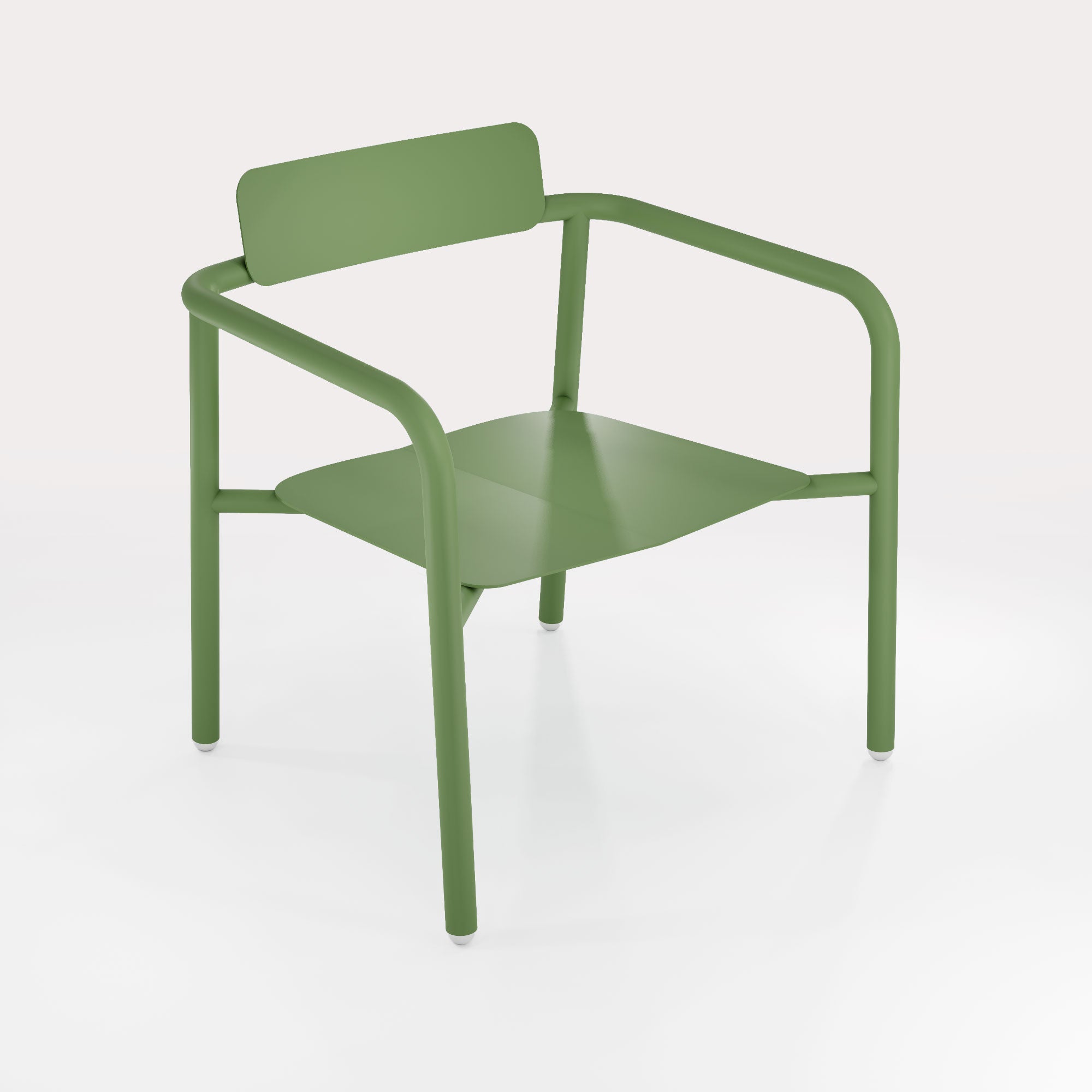 Fauteuil Lounge Breeze - Vert Lichen - bibelo