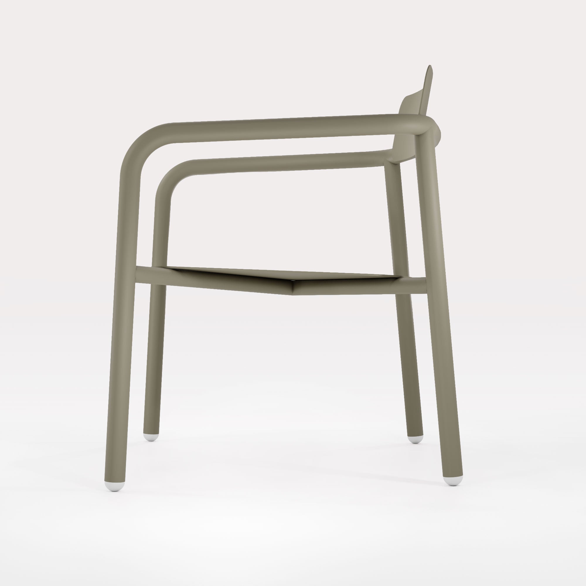 Fauteuil Lounge Breeze - Kaki Cendre - bibelo