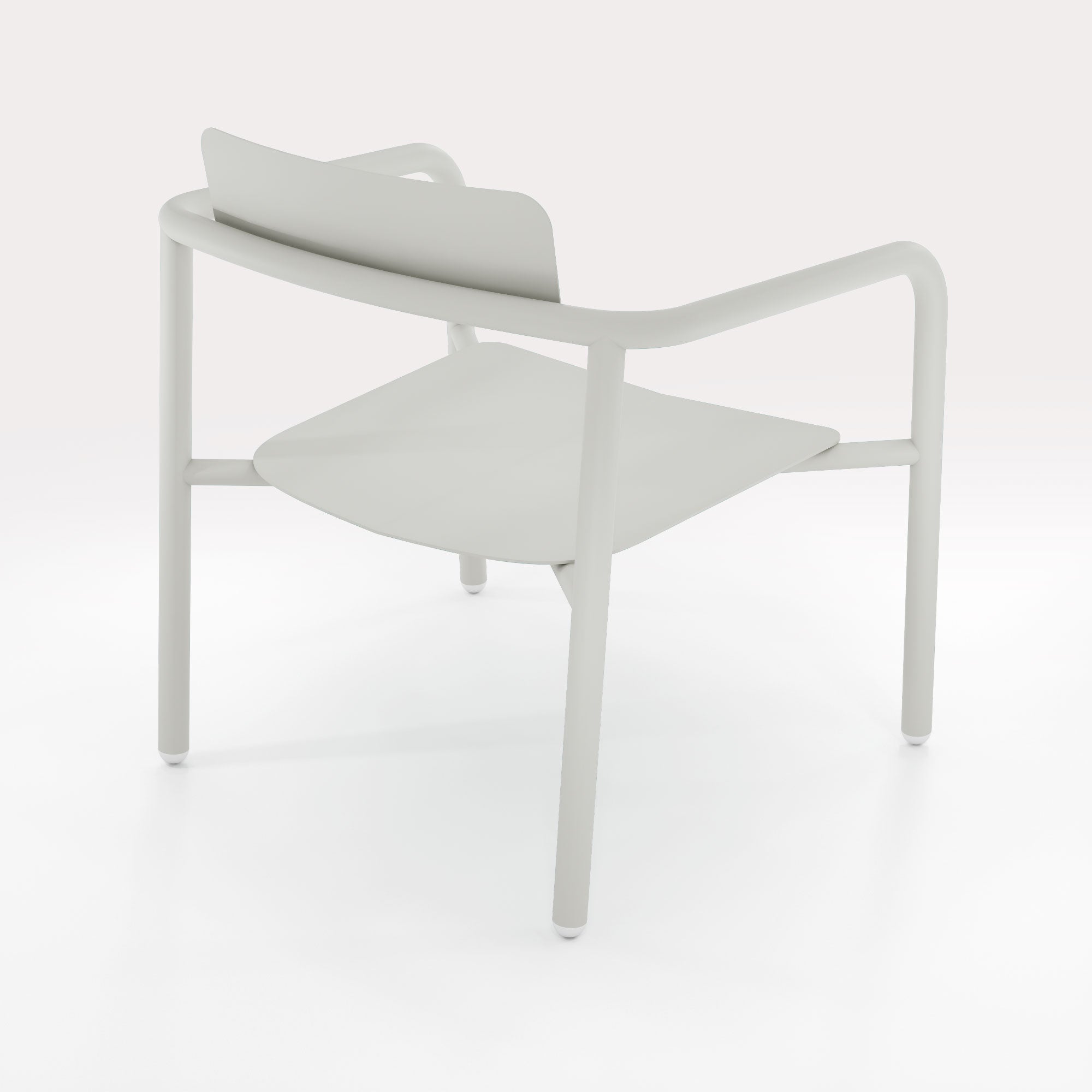 Fauteuil Lounge Breeze - Gris Galet - bibelo