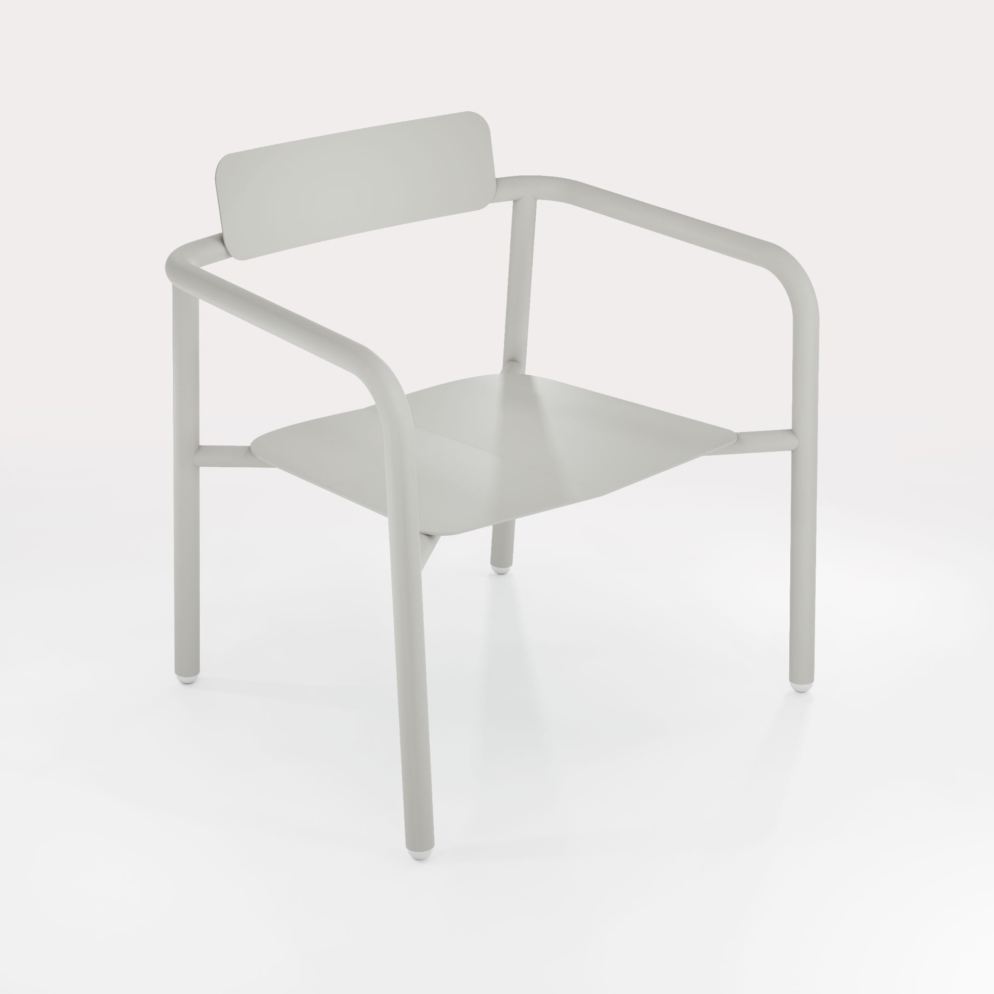 Fauteuil Lounge Breeze - Gris Galet - bibelo