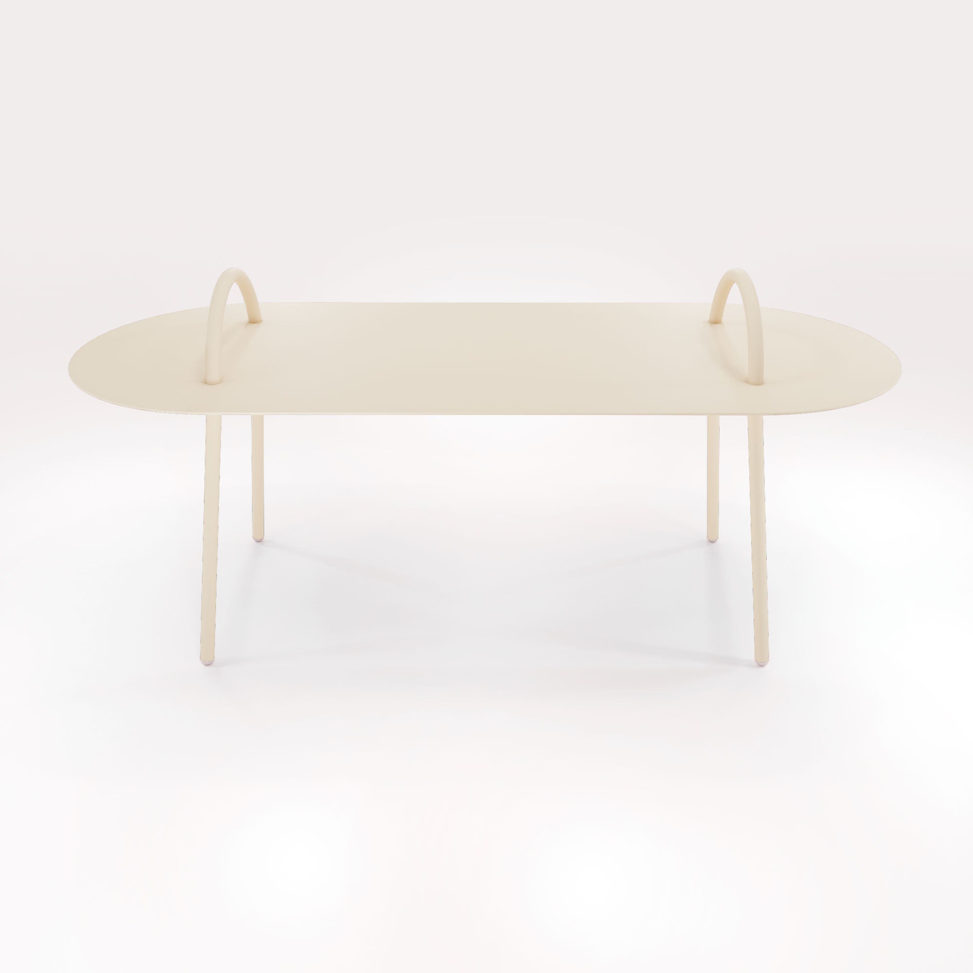Table Basse Swim 117,5x49cm - Sable Doré - bibelo