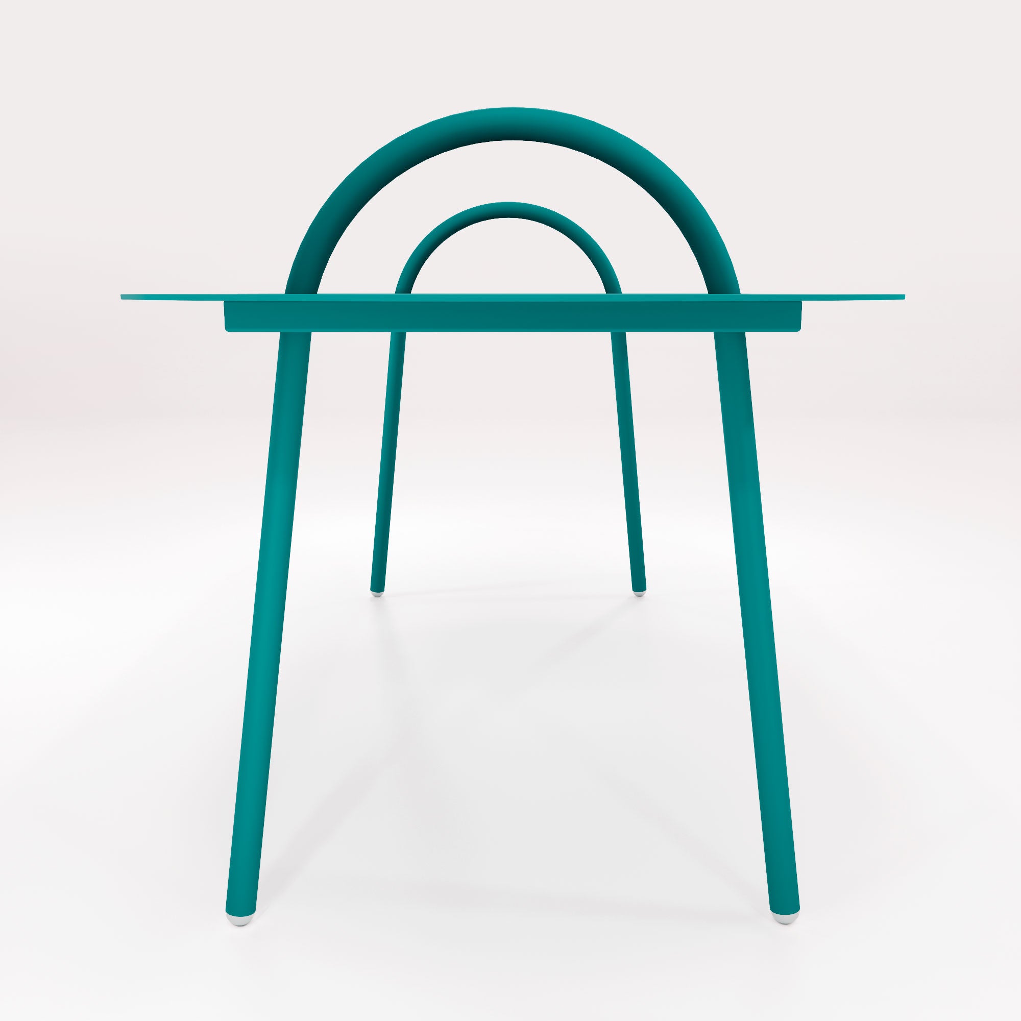 Table Basse Swim 117,5x49cm - Bleu Horizon - bibelo