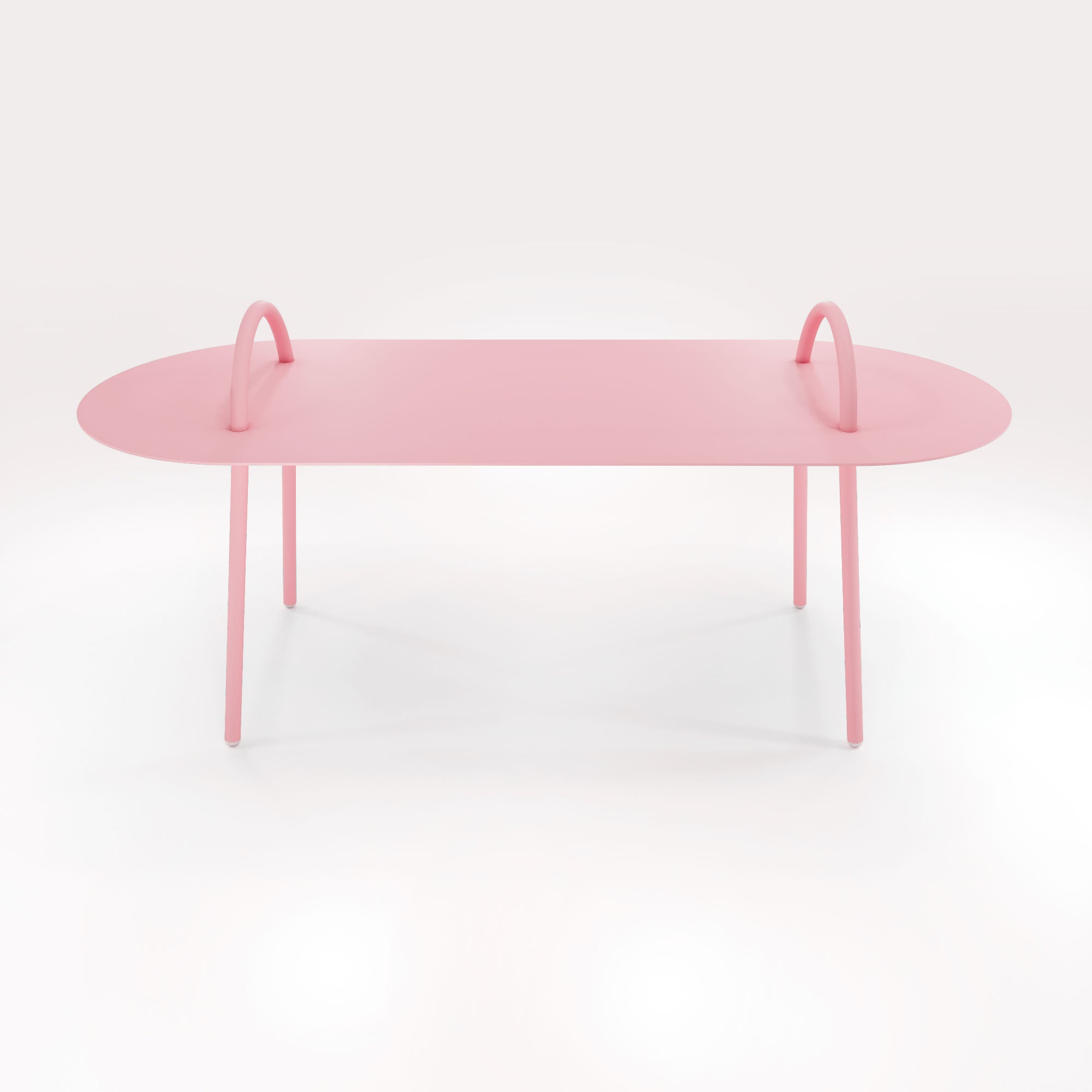 Table Basse Swim 117,5x49cm - Rose Météores - bibelo