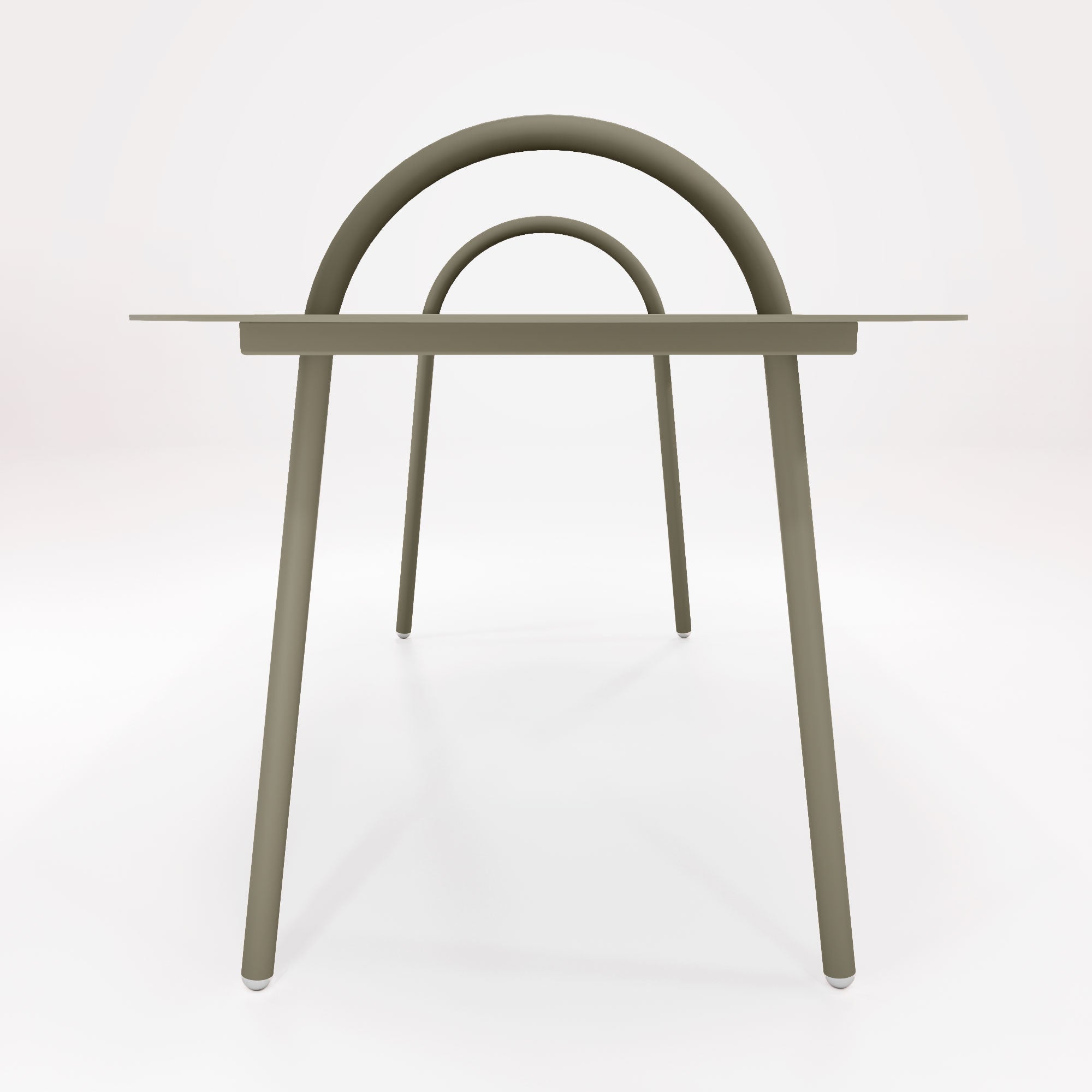 Table Basse Swim 117,5x49cm - Kaki Cendre - bibelo