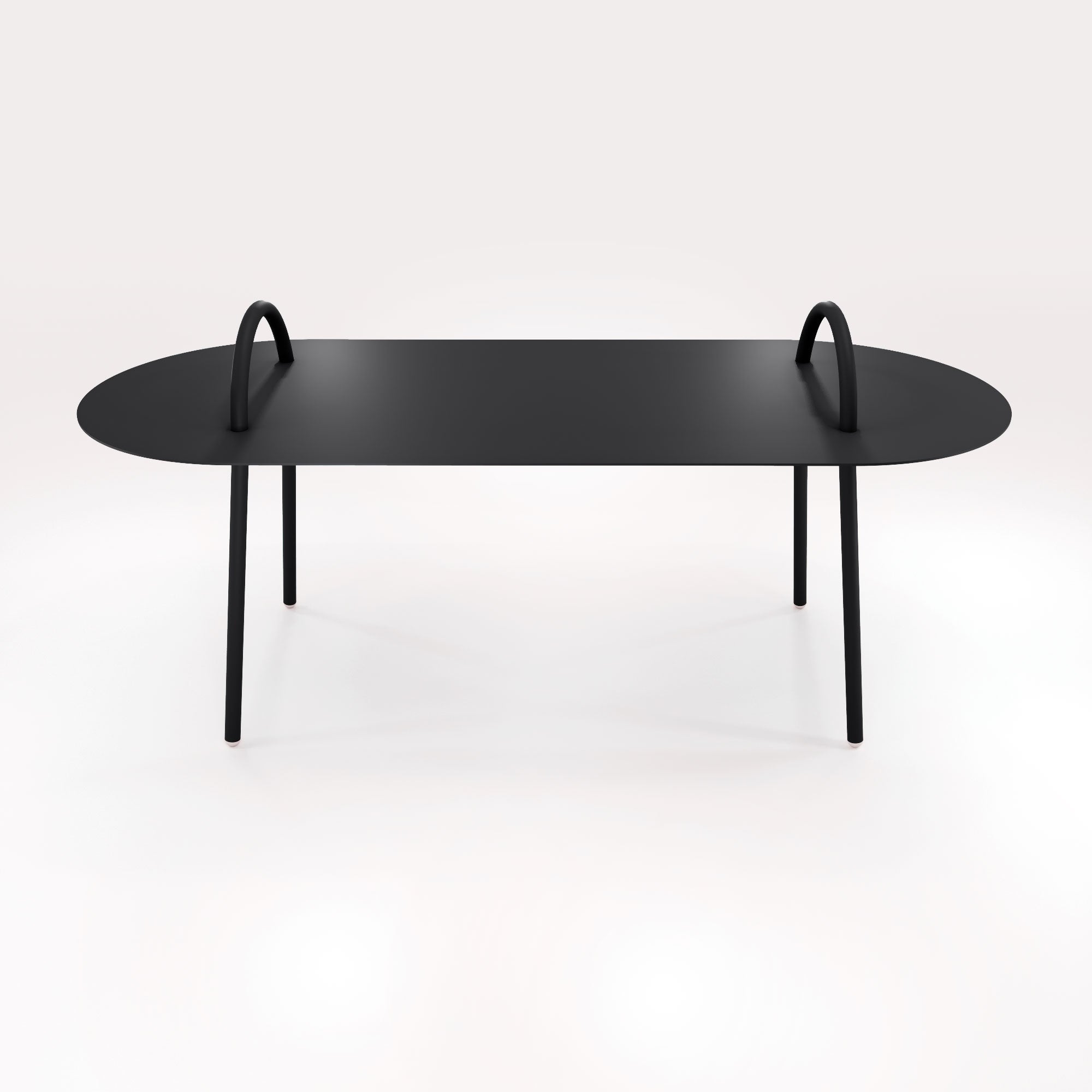 Table Basse Swim 117,5x49cm - Noir Iconique - bibelo