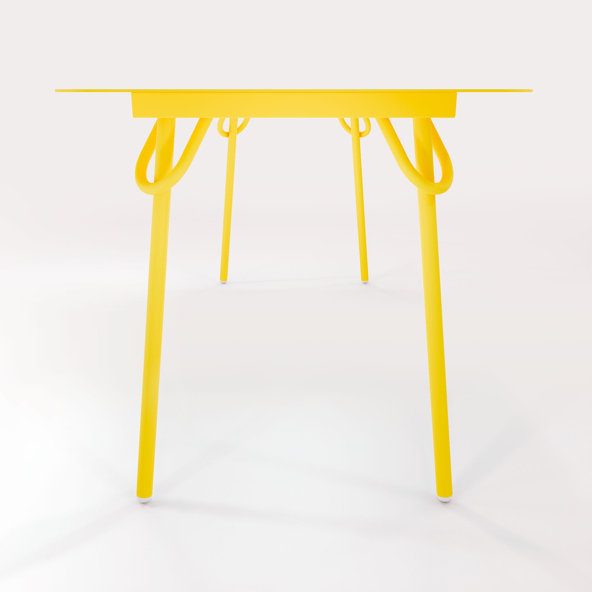 Table Swim 160x75cm - Jaune Cédrat - bibelo