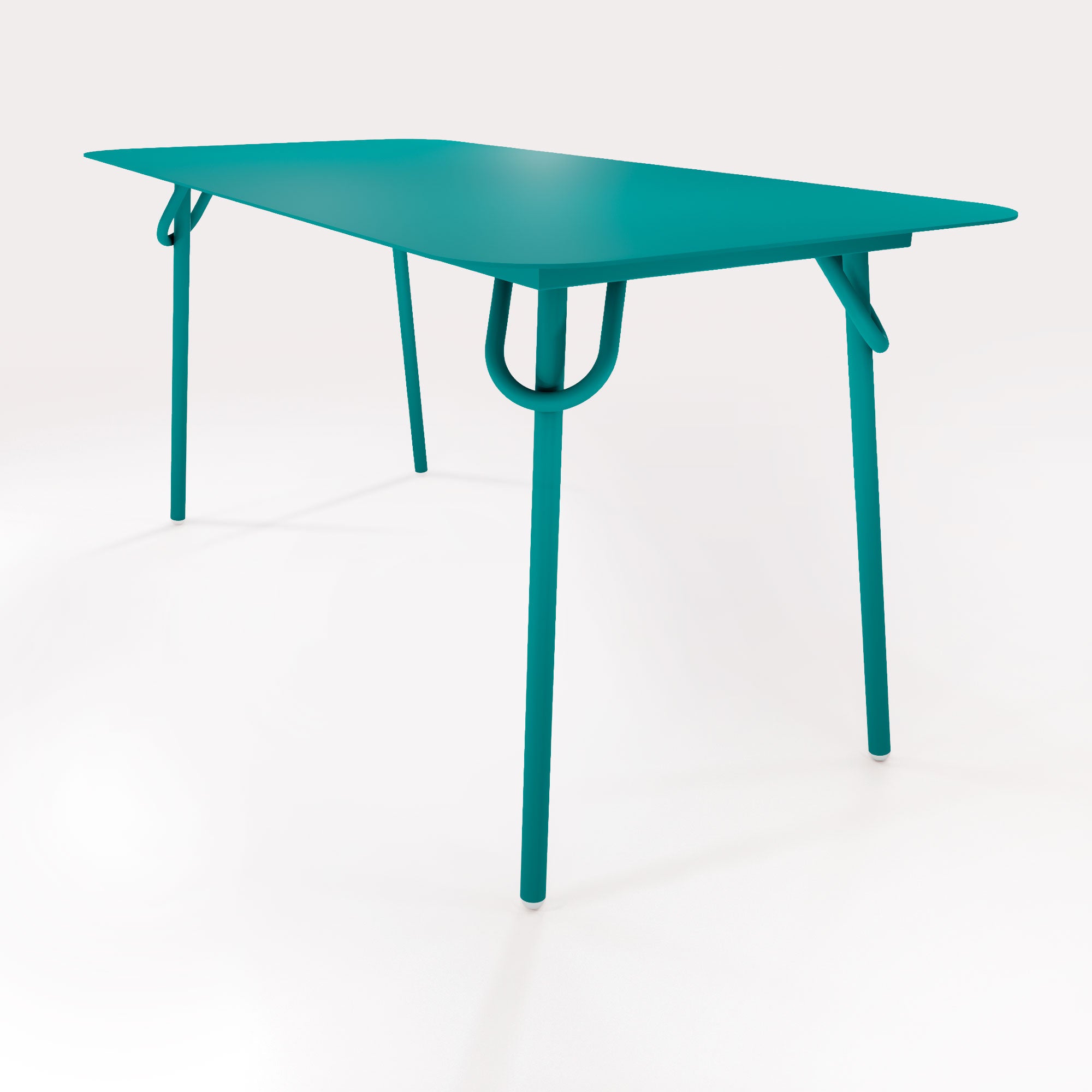 Table Swim 160x75cm - Bleu Horizon - bibelo