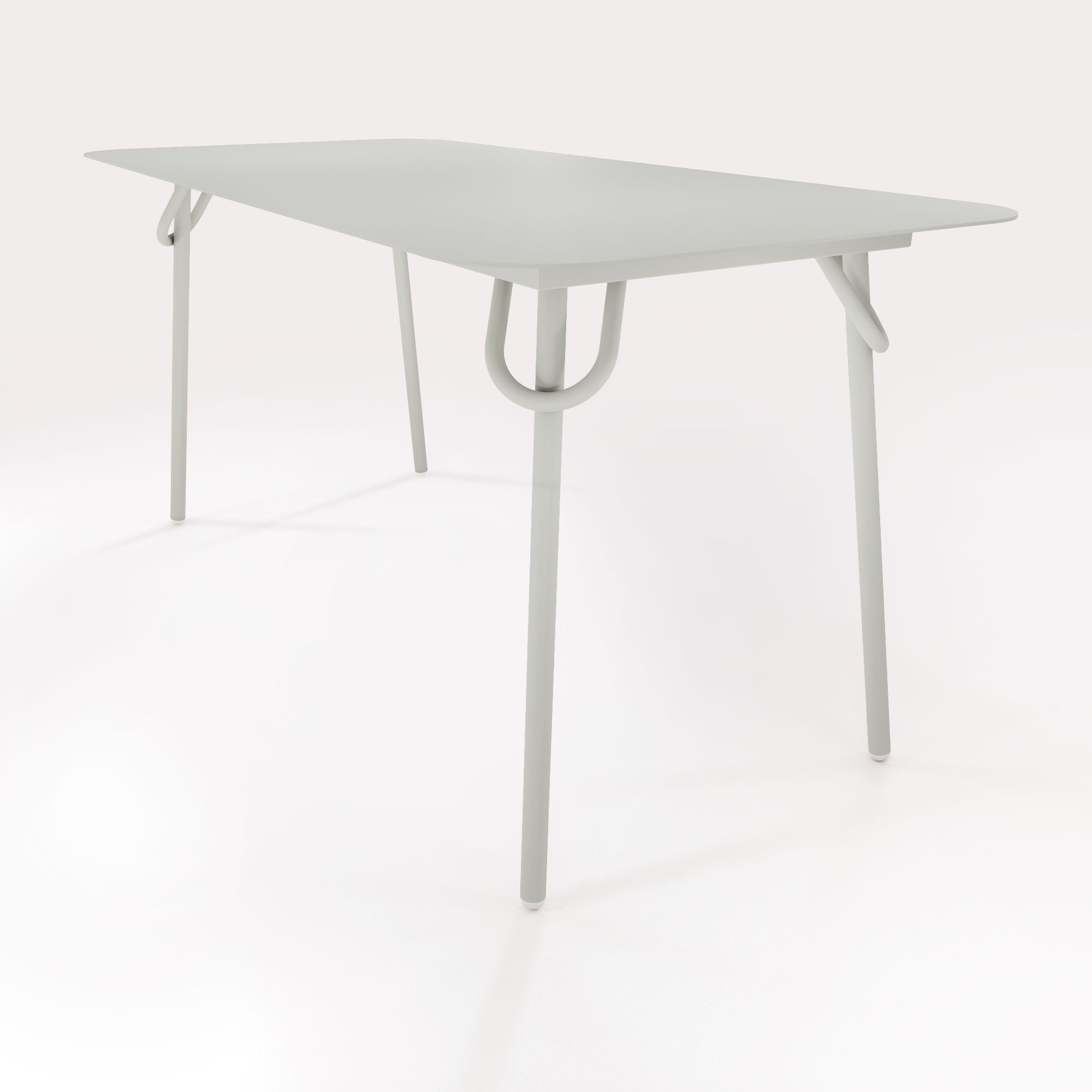 Table Swim 160x75cm - Gris Galet - bibelo