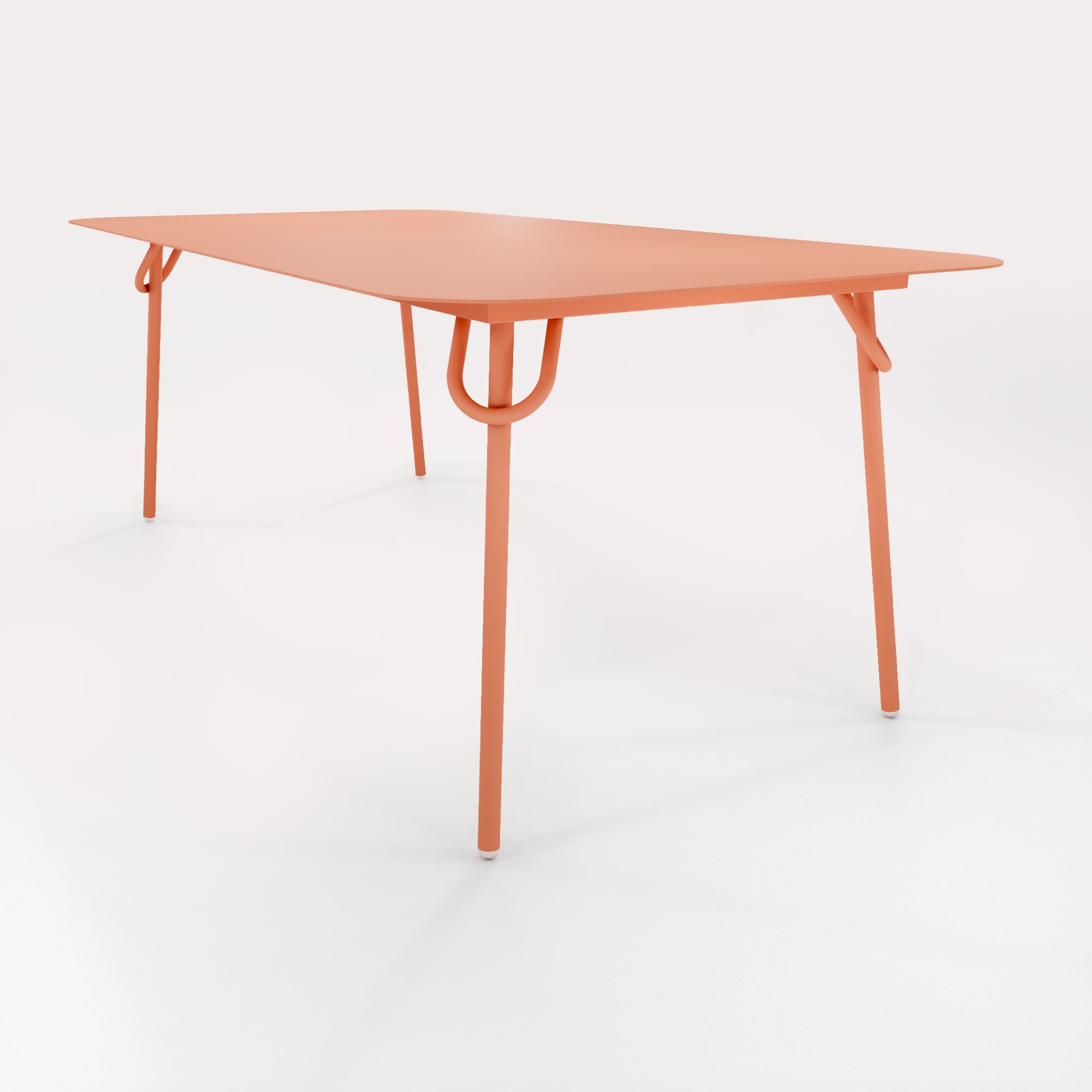 Table Swim 200x100cm - H75cm - Terracotta Nuage - bibelo