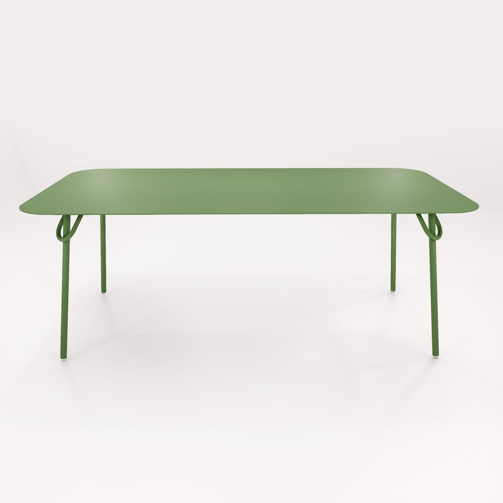 Table Swim 200x100cm - H75cm - Vert Lichen - bibelo