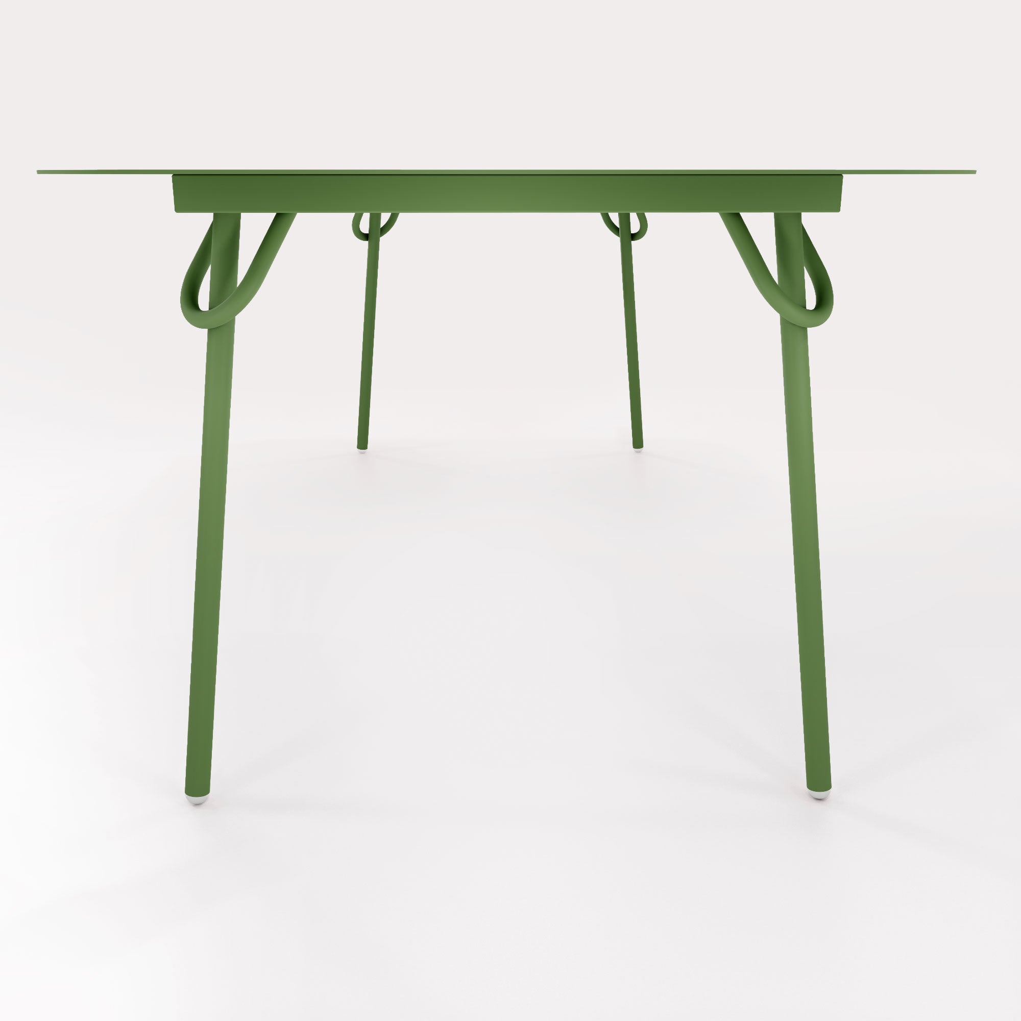 Table Swim 200x100cm - H75cm - Vert Lichen - bibelo