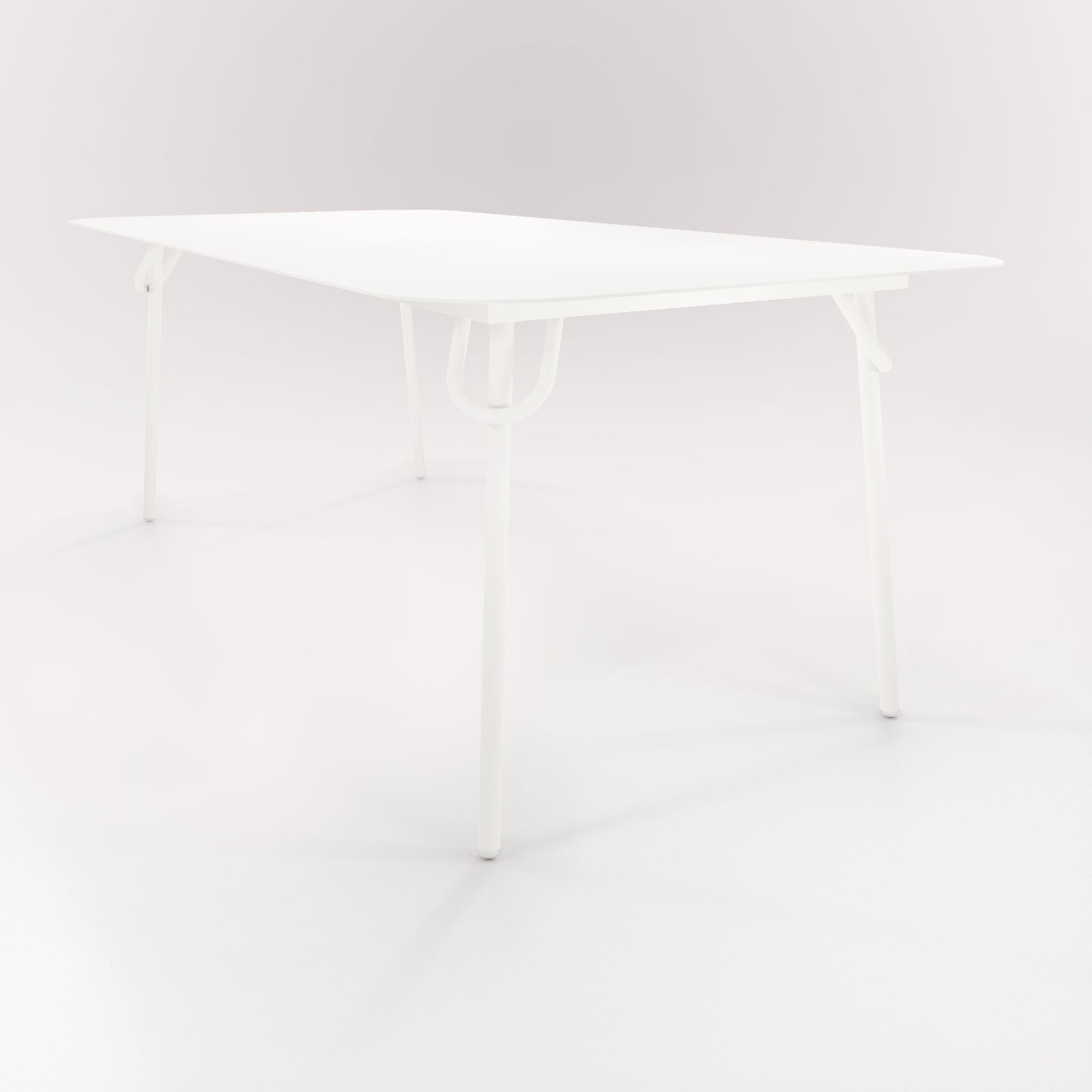 Table Swim 200x100cm - H75cm - Neige Matin - bibelo