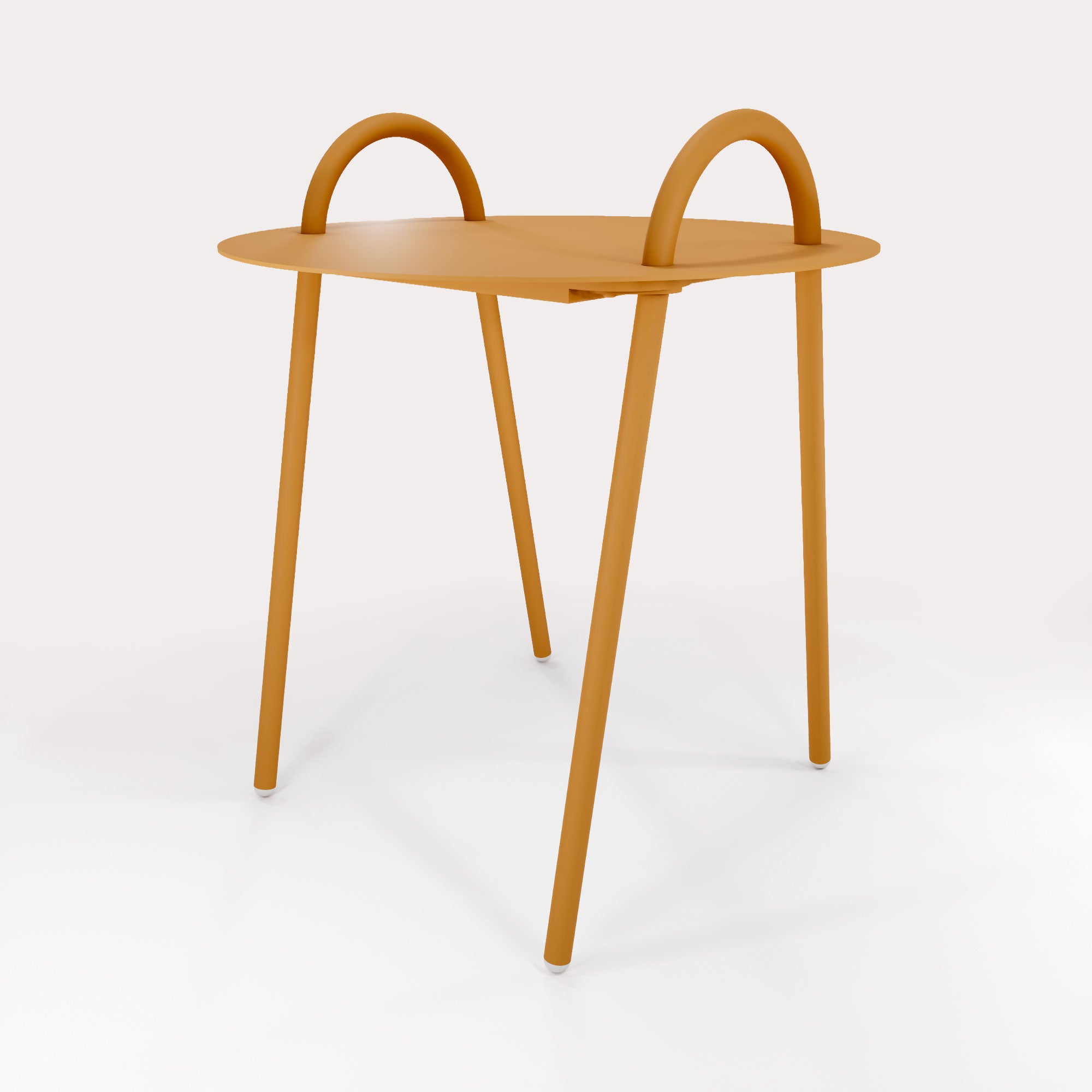 Table Basse Swim D51cm - Lin Doré - bibelo