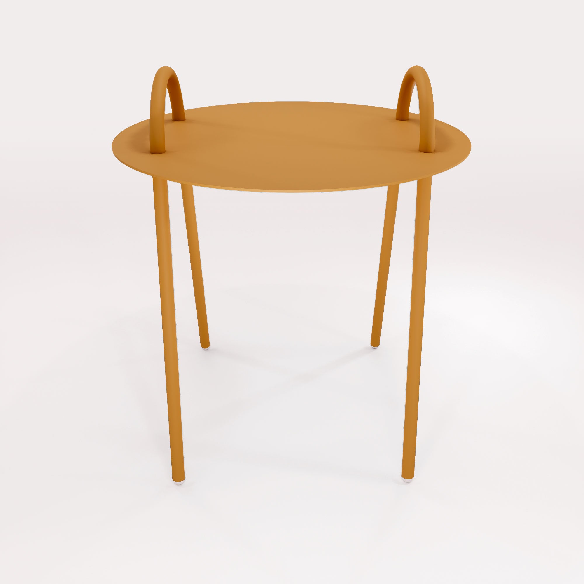 Table Basse Swim D51cm - Lin Doré - bibelo