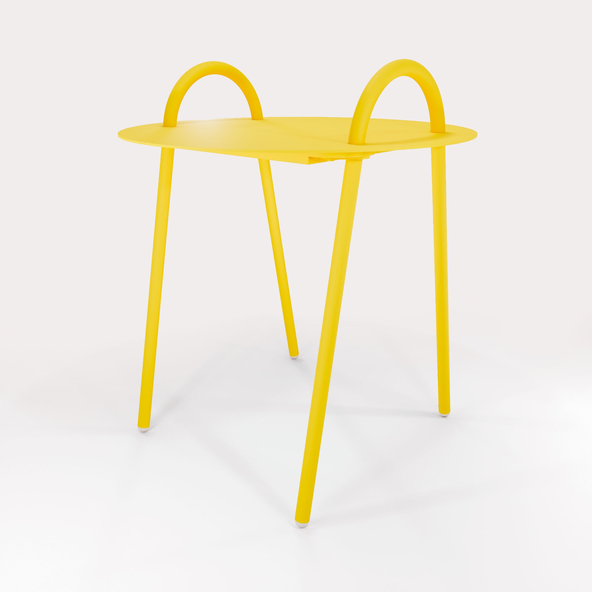 Table Basse Swim D51cm - Jaune Cédrat - bibelo