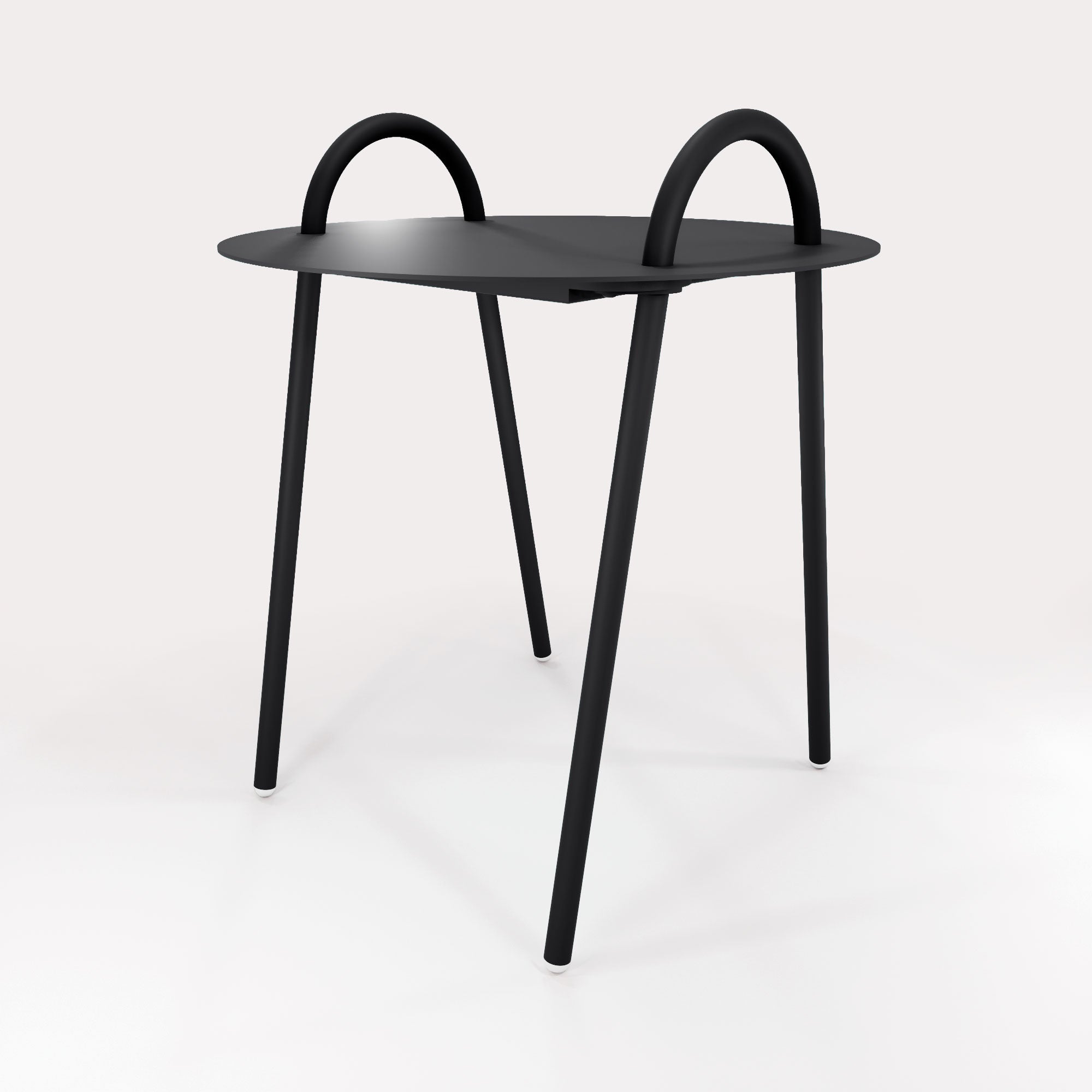 Table Basse Swim D51cm - Noir Iconique - bibelo