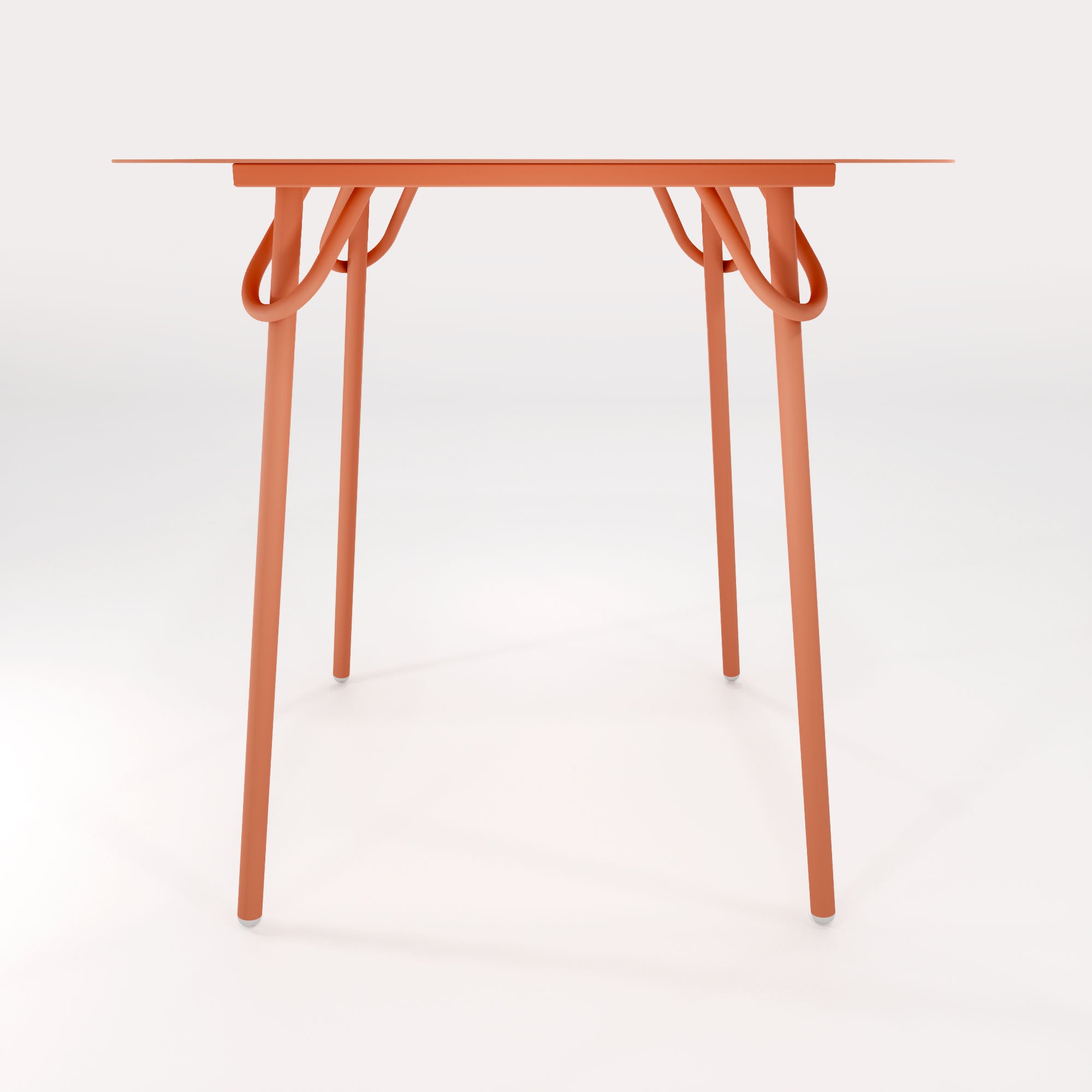 Table Duo Swim 75x75cm - H75cm - Terracotta Nuage - bibelo