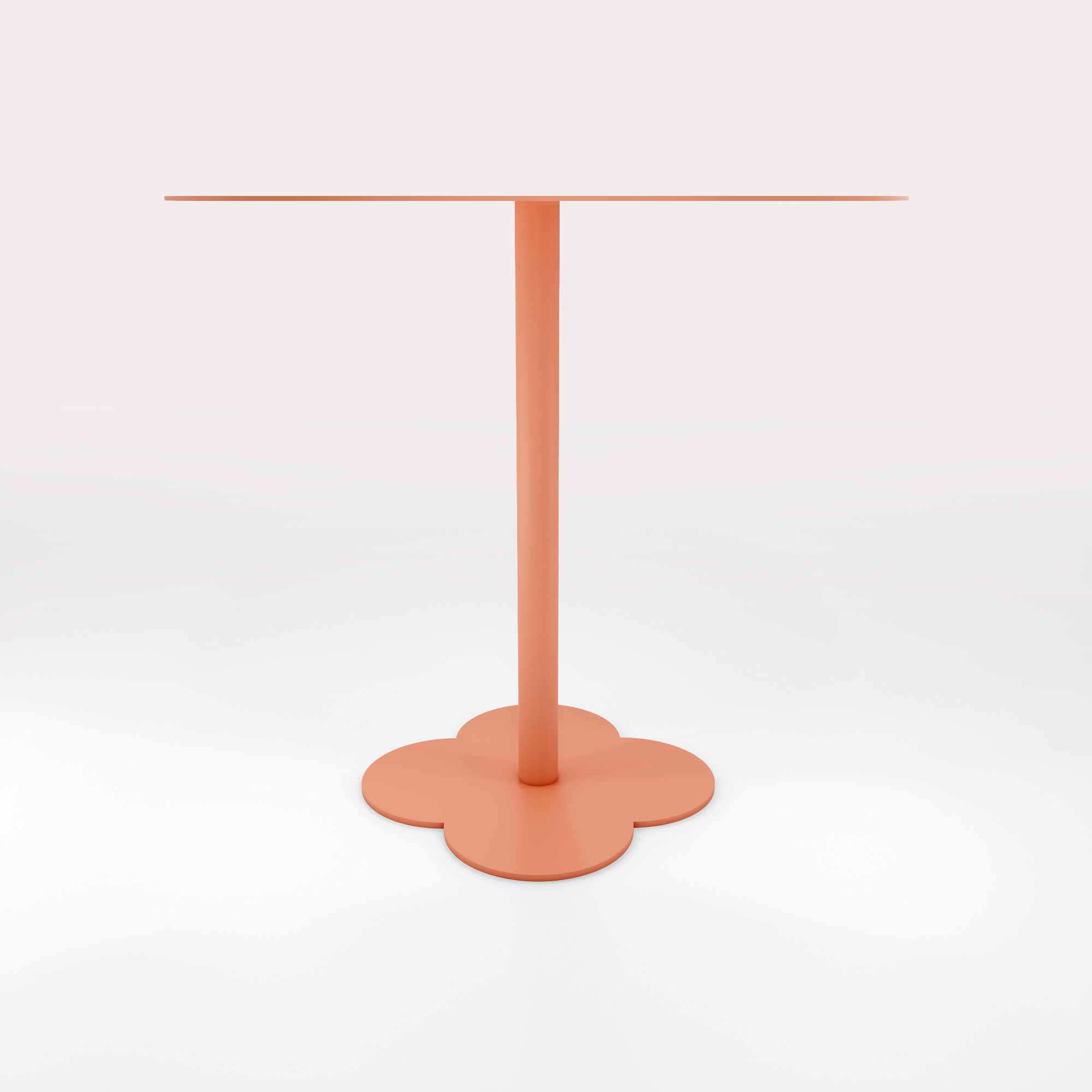 Table Duo Lilypad 72.5x72.5cm - H72cm - Terracotta Nuage - bibelo