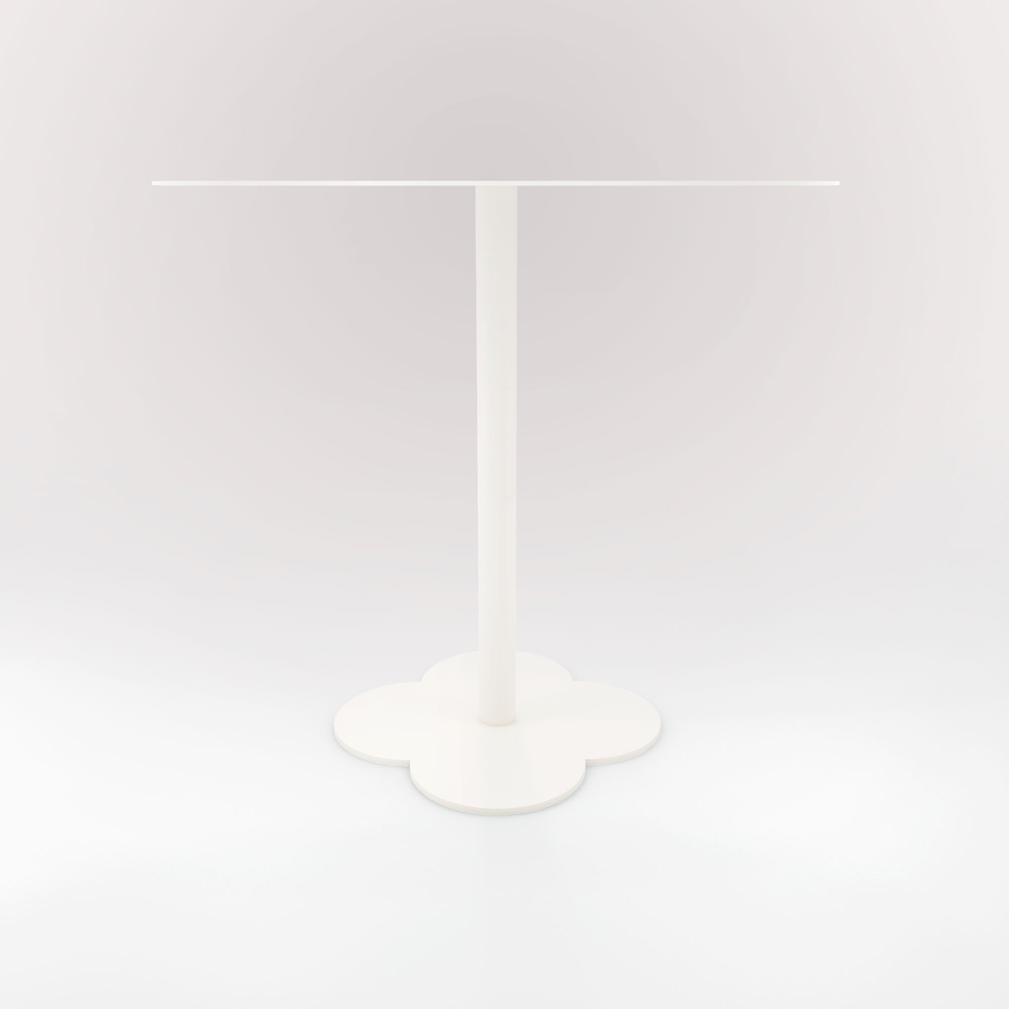 Table Duo Lilypad 72.5x72.5cm - H72cm - Neige Matin - bibelo