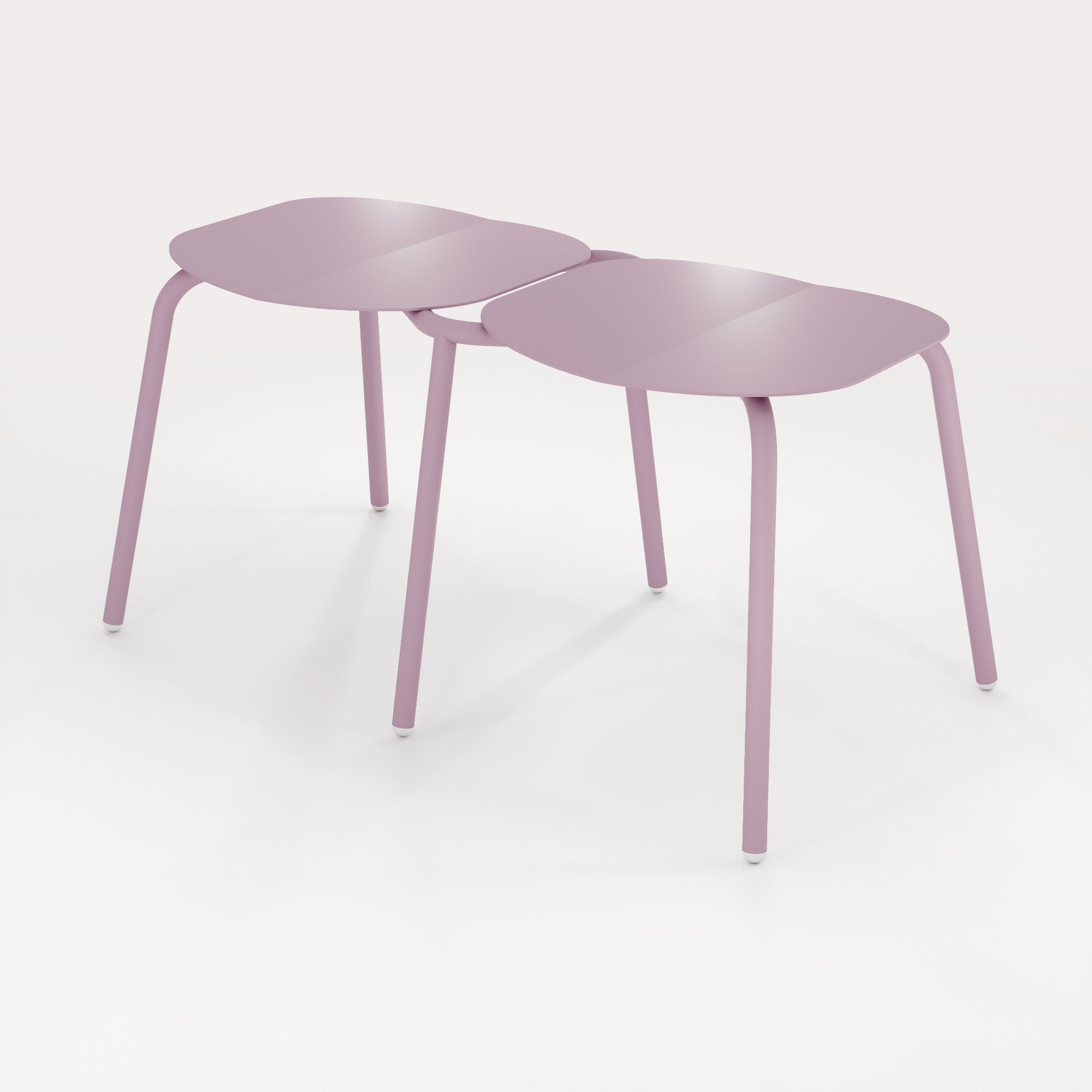 Tabouret Duo Breeze - Brume Lavande - bibelo