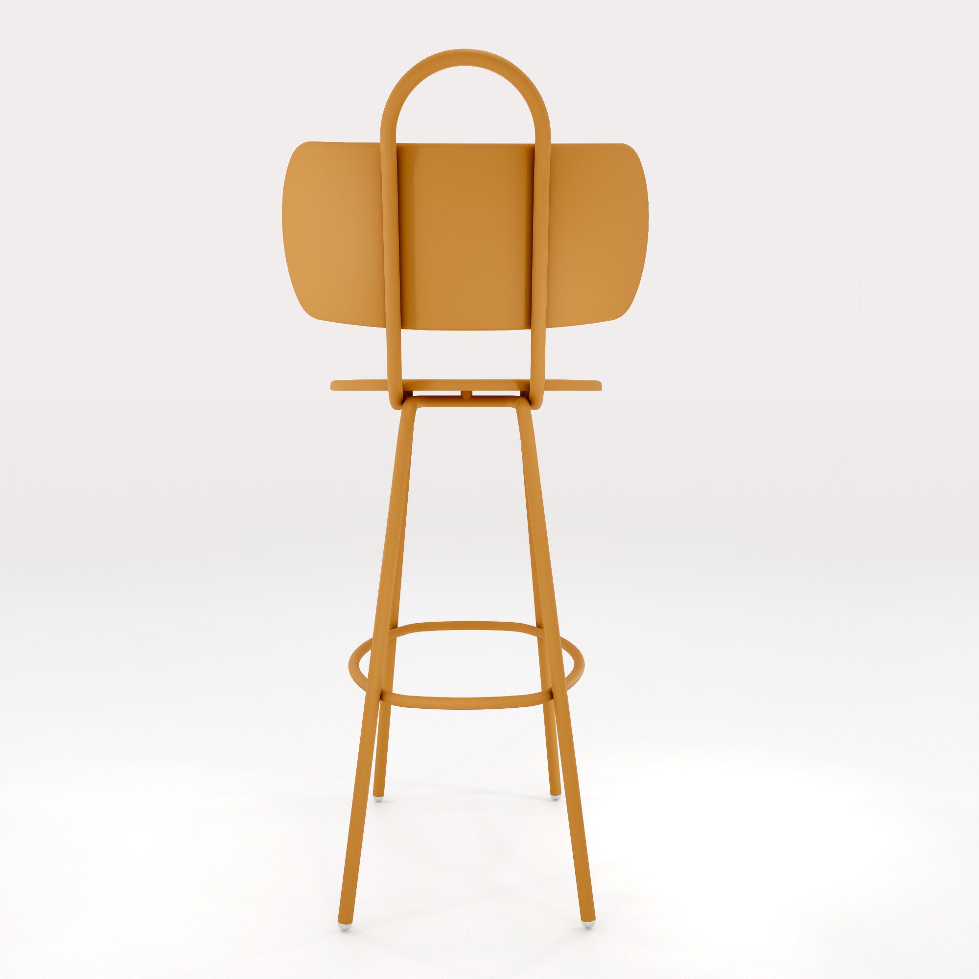 Tabouret Haut Swim H63cm - Lin Doré - bibelo