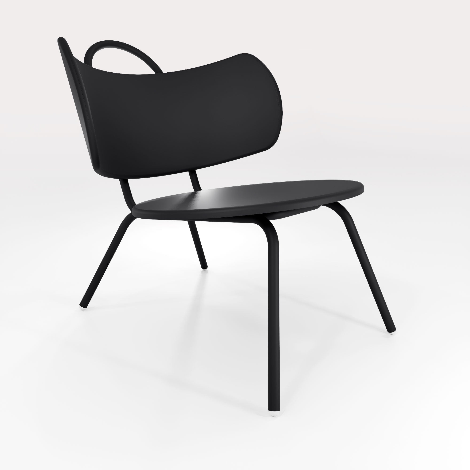 Fauteuil Lounge Swim - Noir Iconique - bibelo