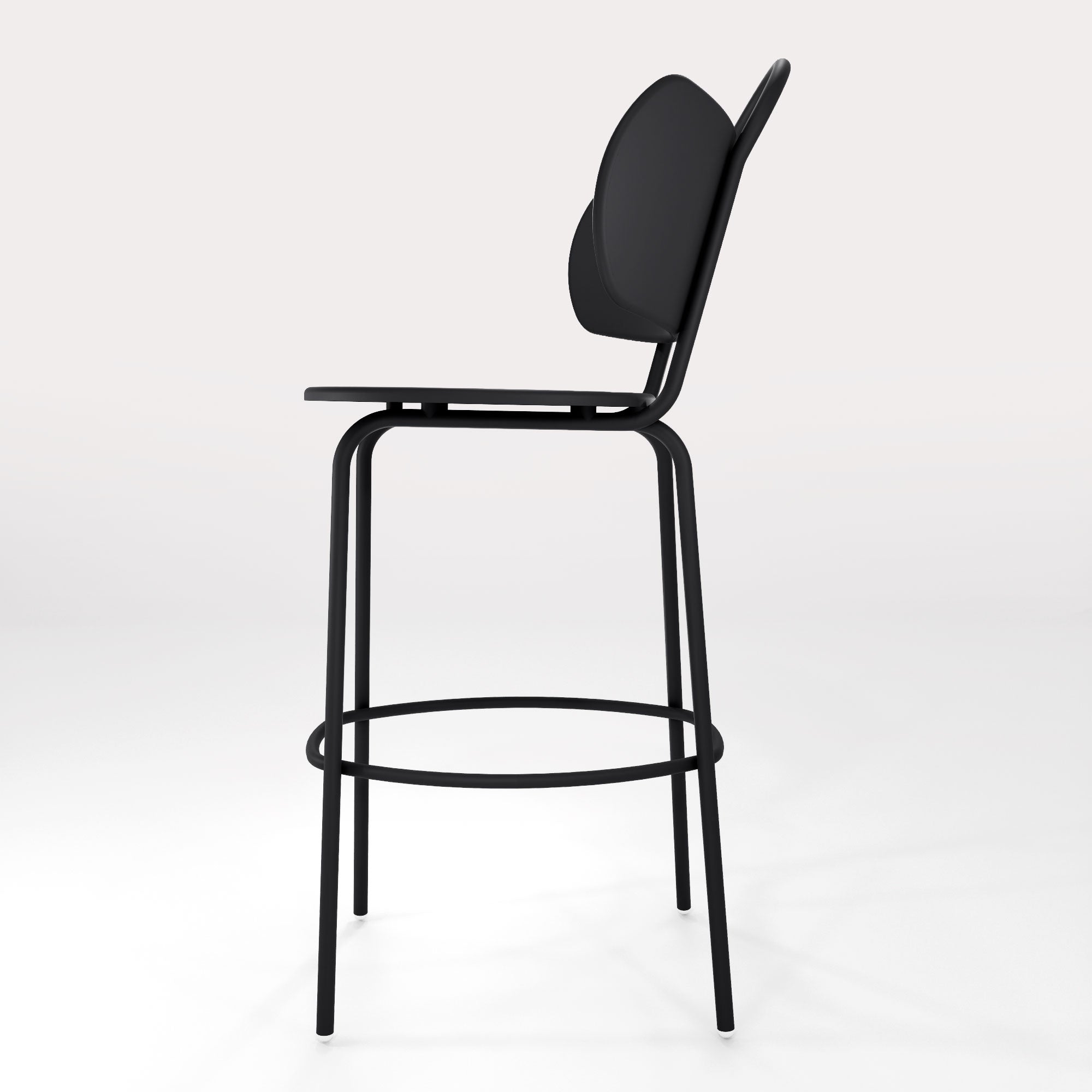 Tabouret Haut Swim H63cm - Noir Iconique - bibelo