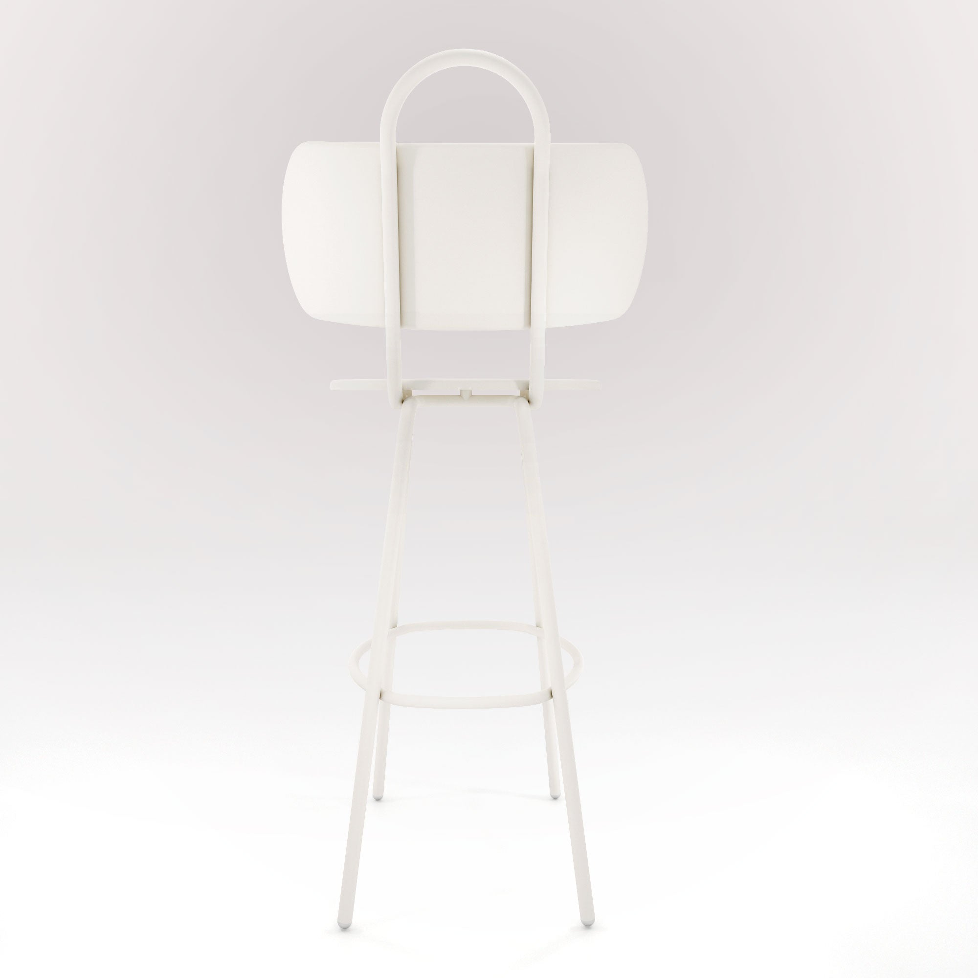 Tabouret Haut Swim H63cm - Neige Matin - bibelo